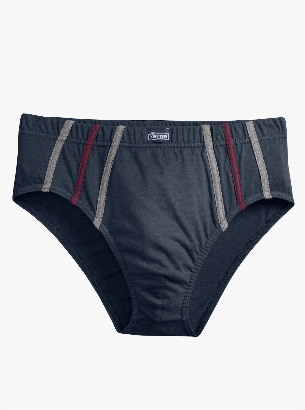 KINGsCLUB Slip - 3x blau + 2x grau