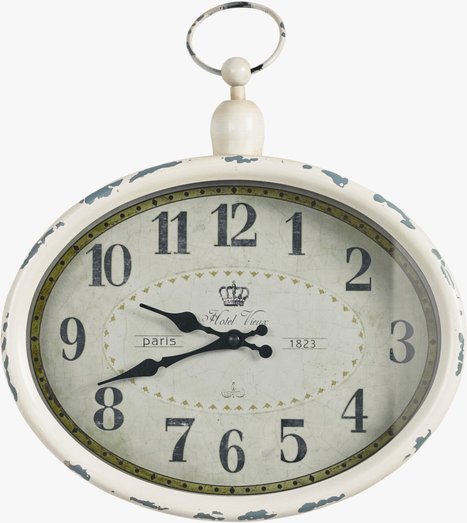 heine home Wanduhr - creme