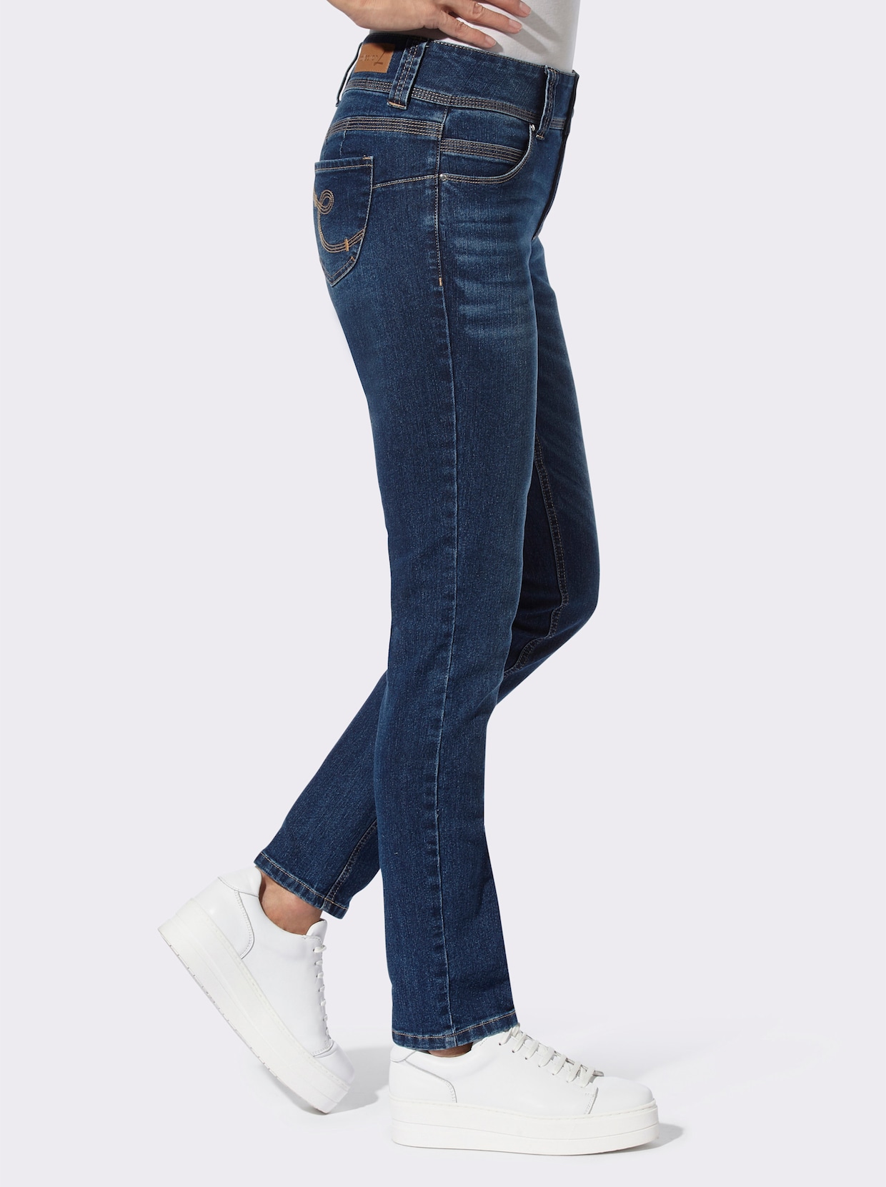 Jeans - blue-stone-washed