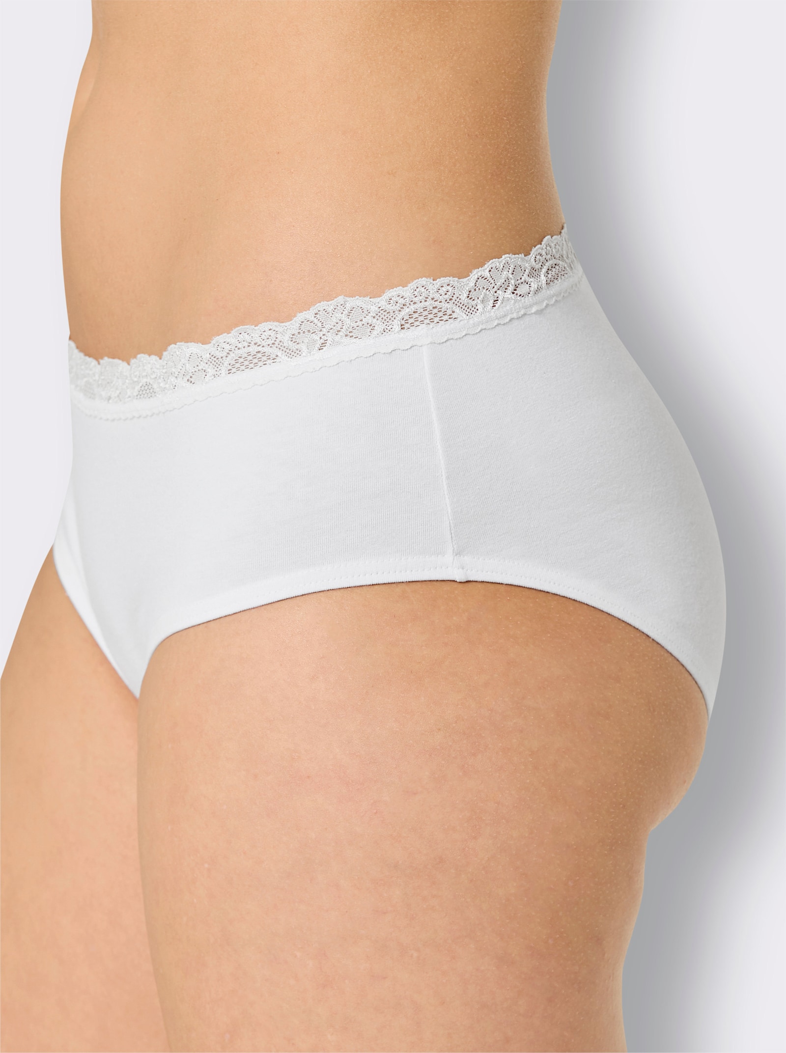 wäschepur Hüftslip - weiß