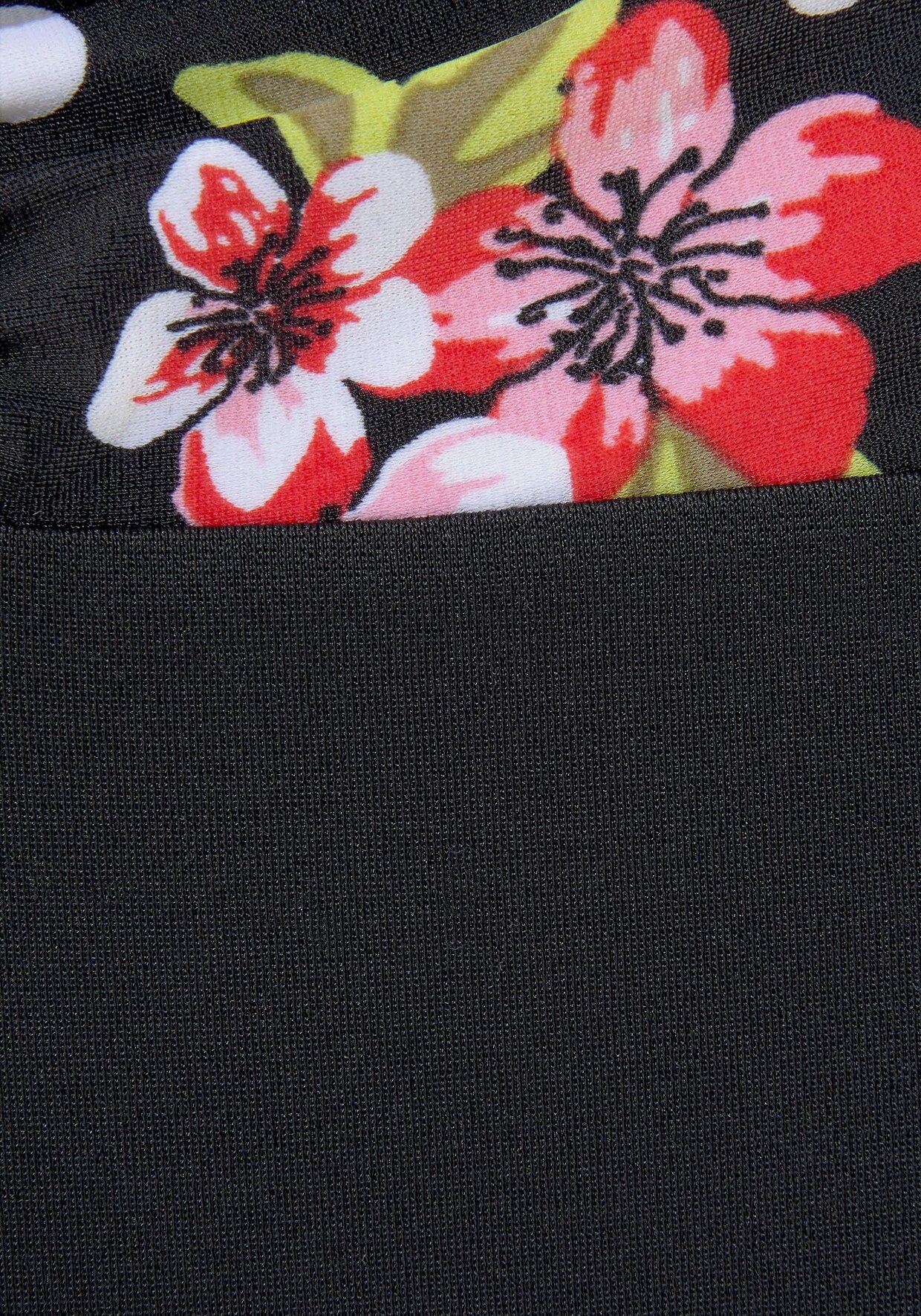 LASCANA Badeanzug - schwarz-bedruckt