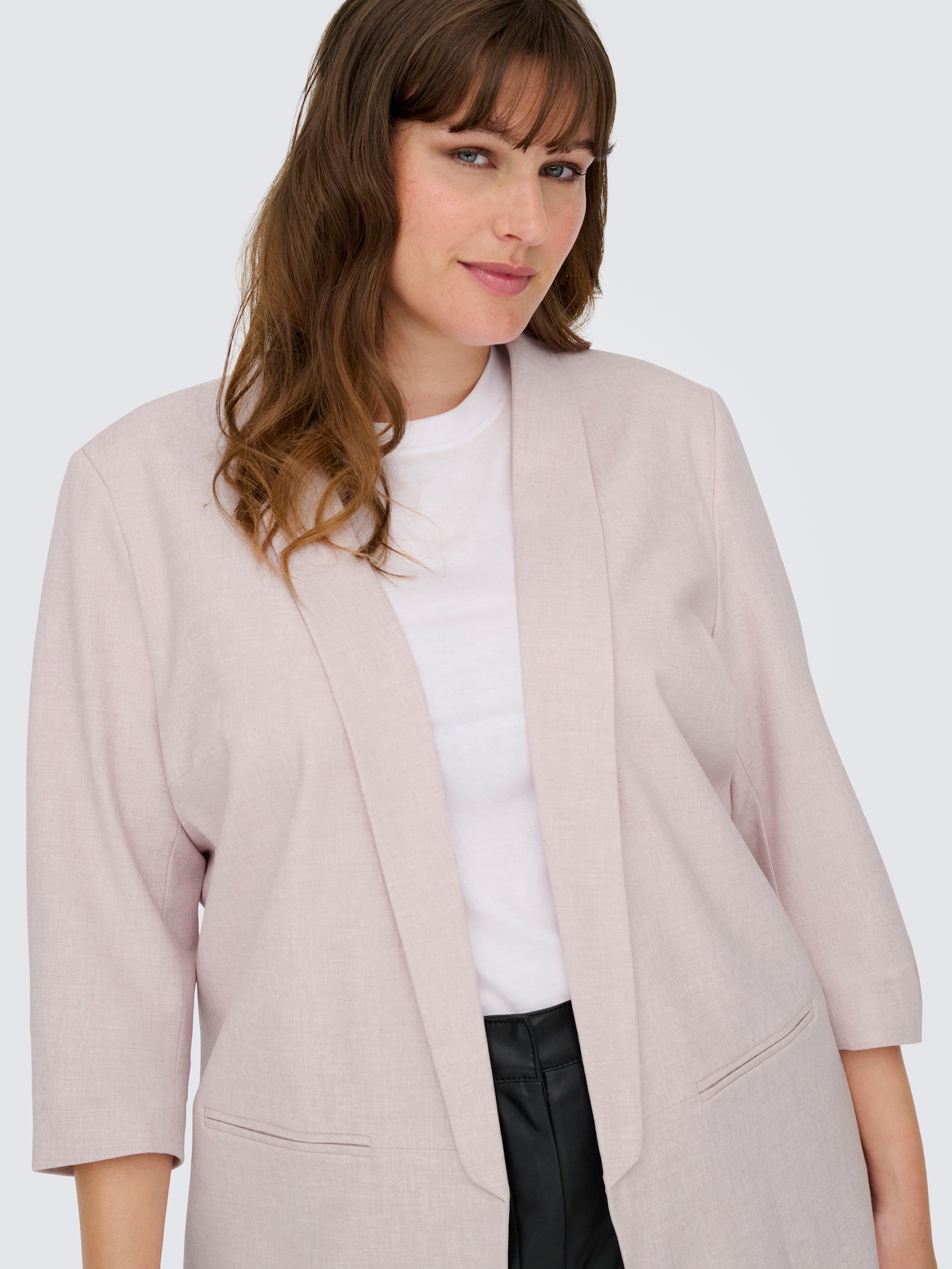 ONLY CARMAKOMA Kurzblazer - burnished lilac detail:melange