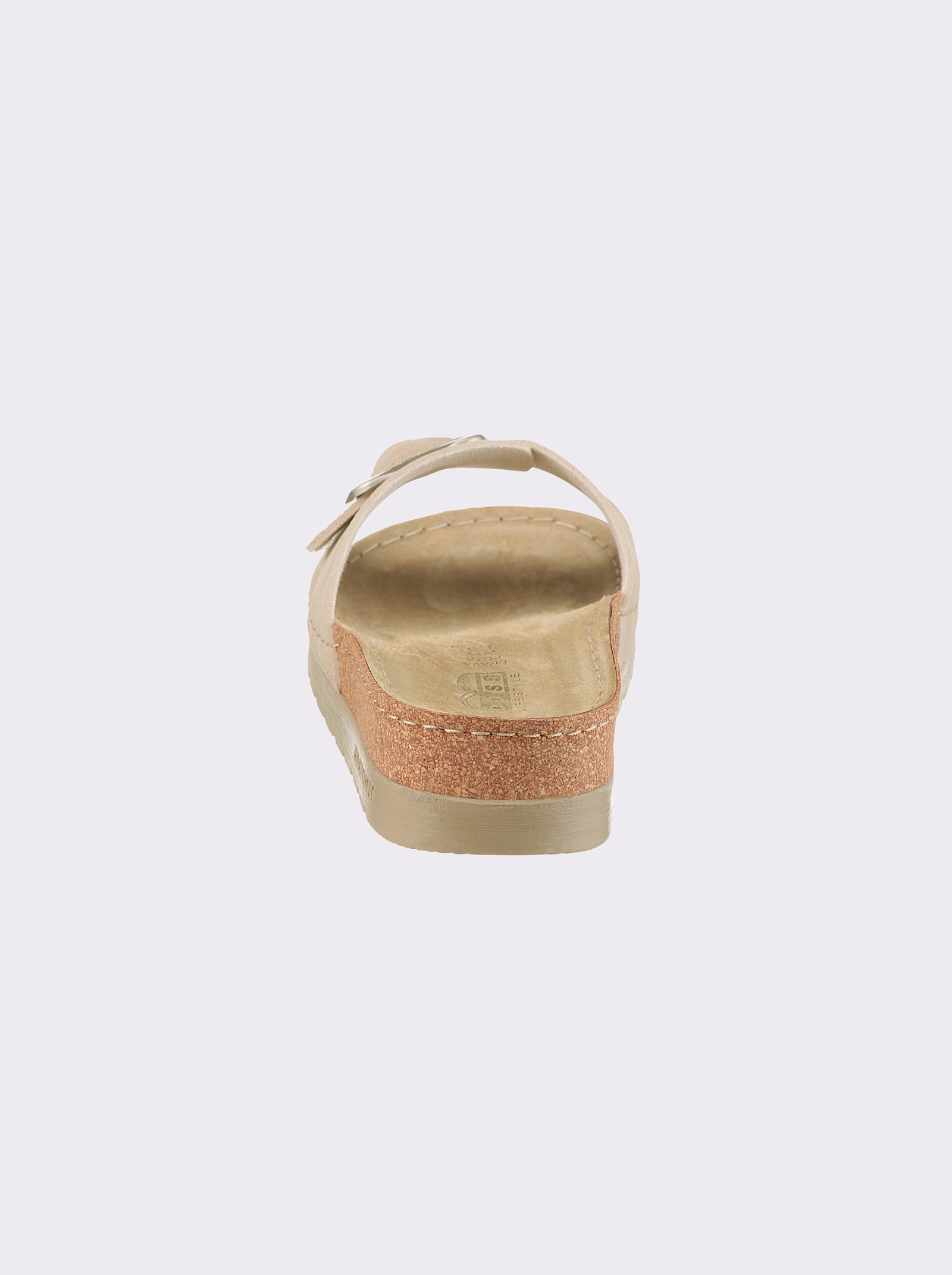 Pantolette mit weicher Polsterung - beige