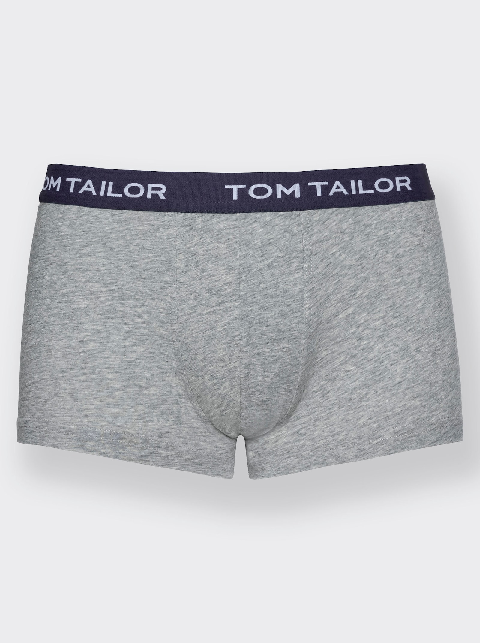 TOM TAILOR Boxerky - námořnická modrá + červená + šedá-melír