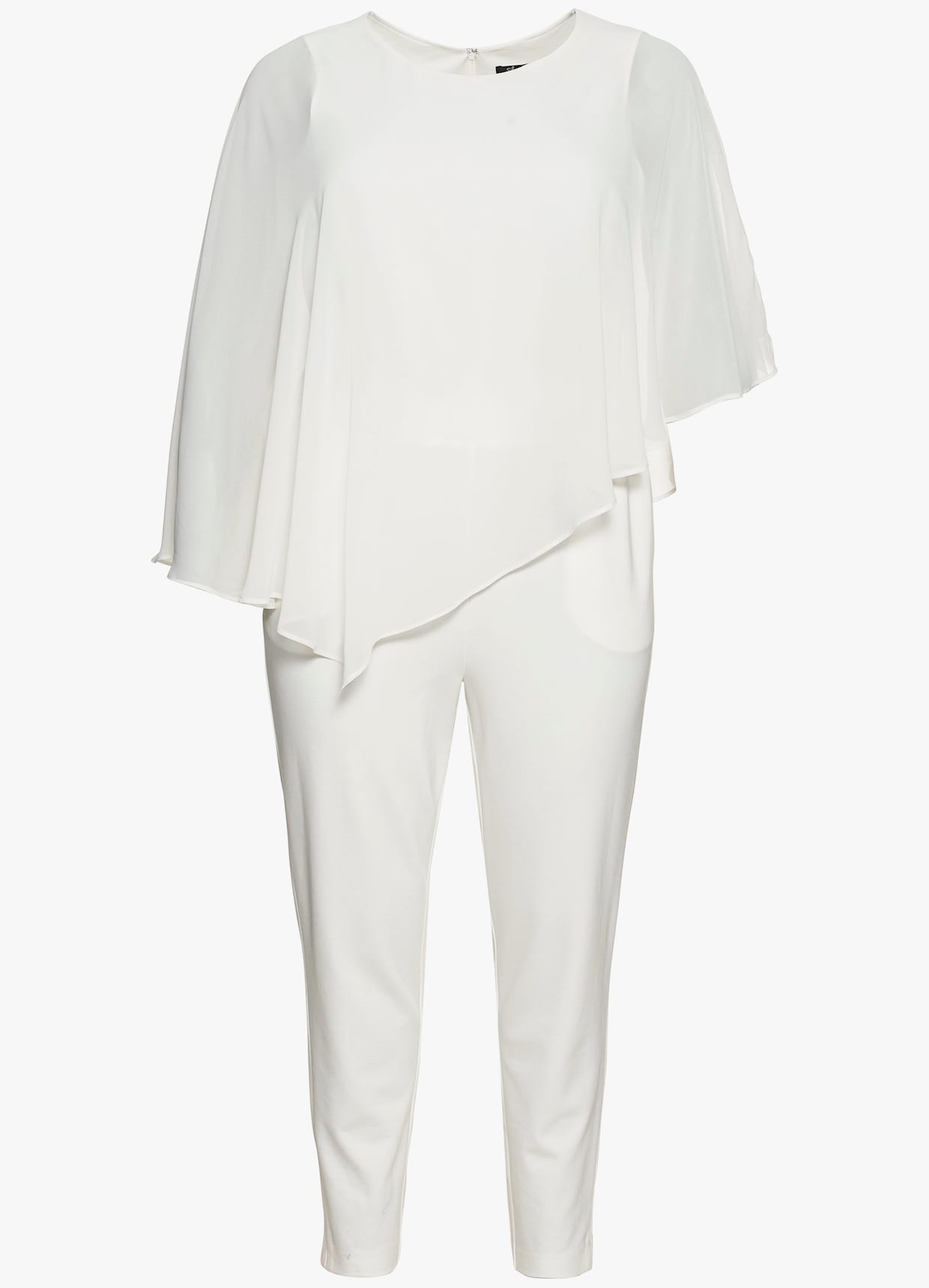 sheego Jumpsuit - offwhite