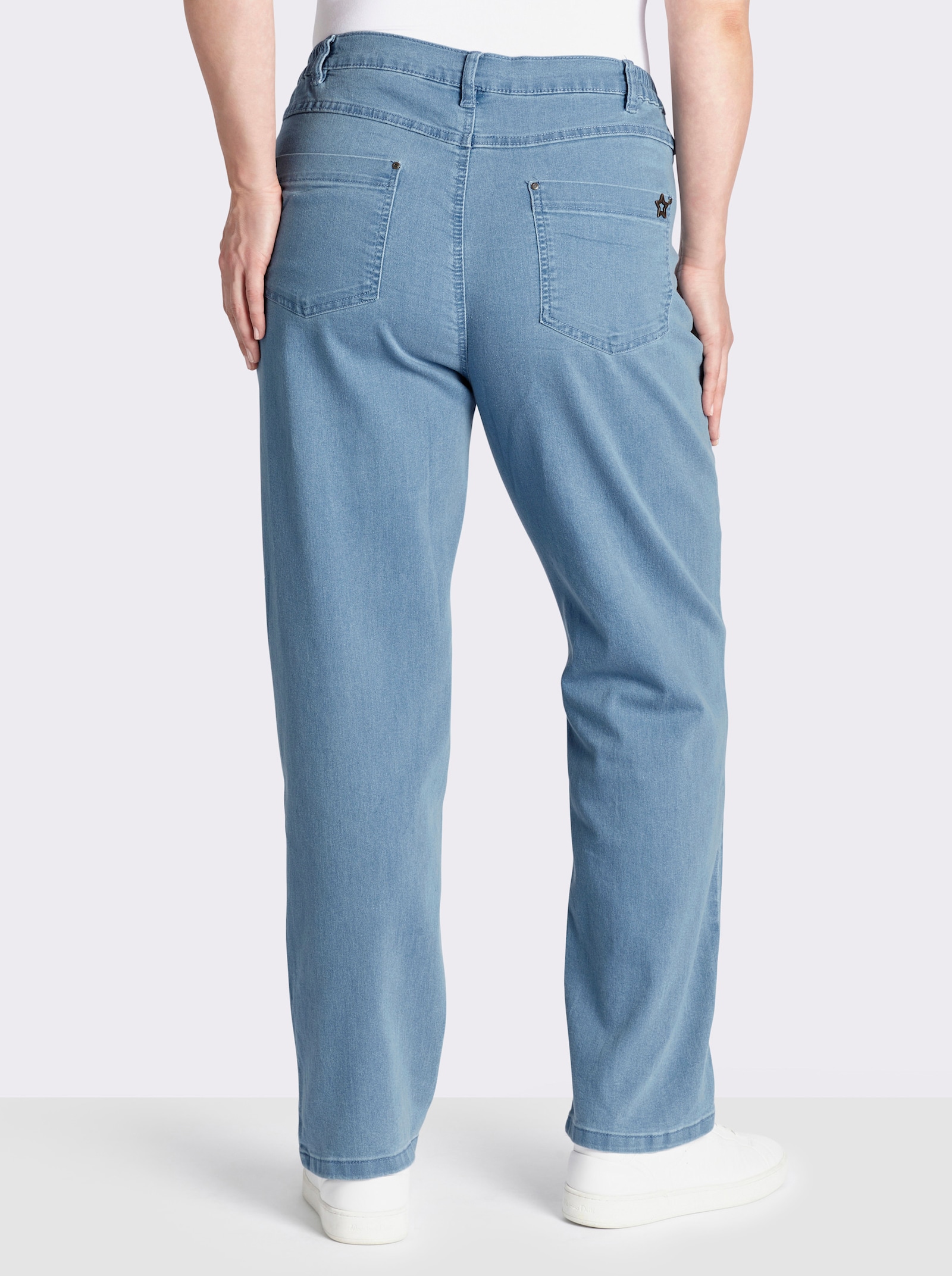 5-Pocket-Hose - blue-bleached