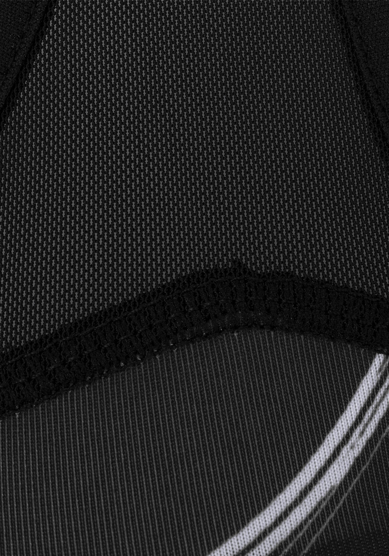 LASCANA ACTIVE Funktionsshirt - schwarz-marmoriert
