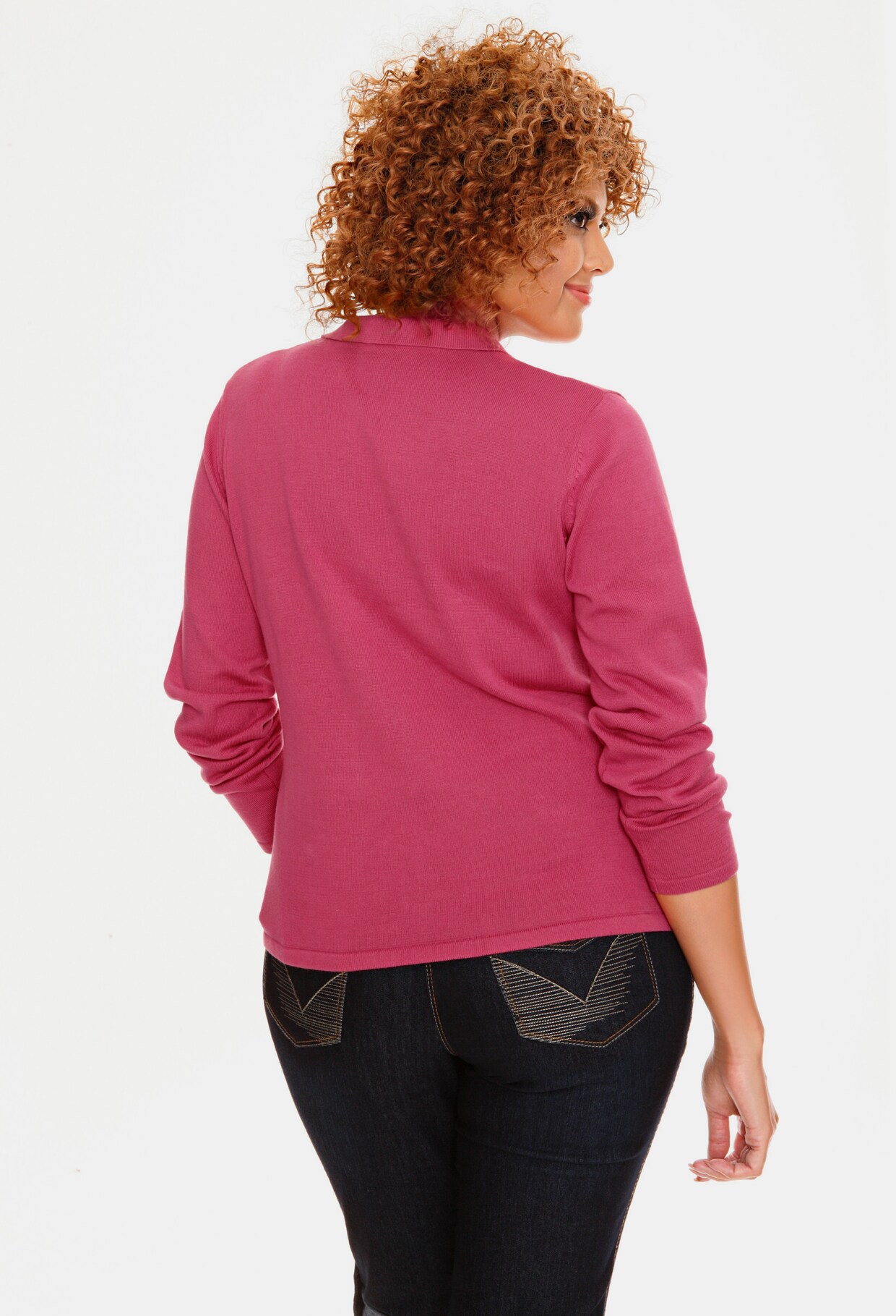 heine Feinstrickjacke - pink