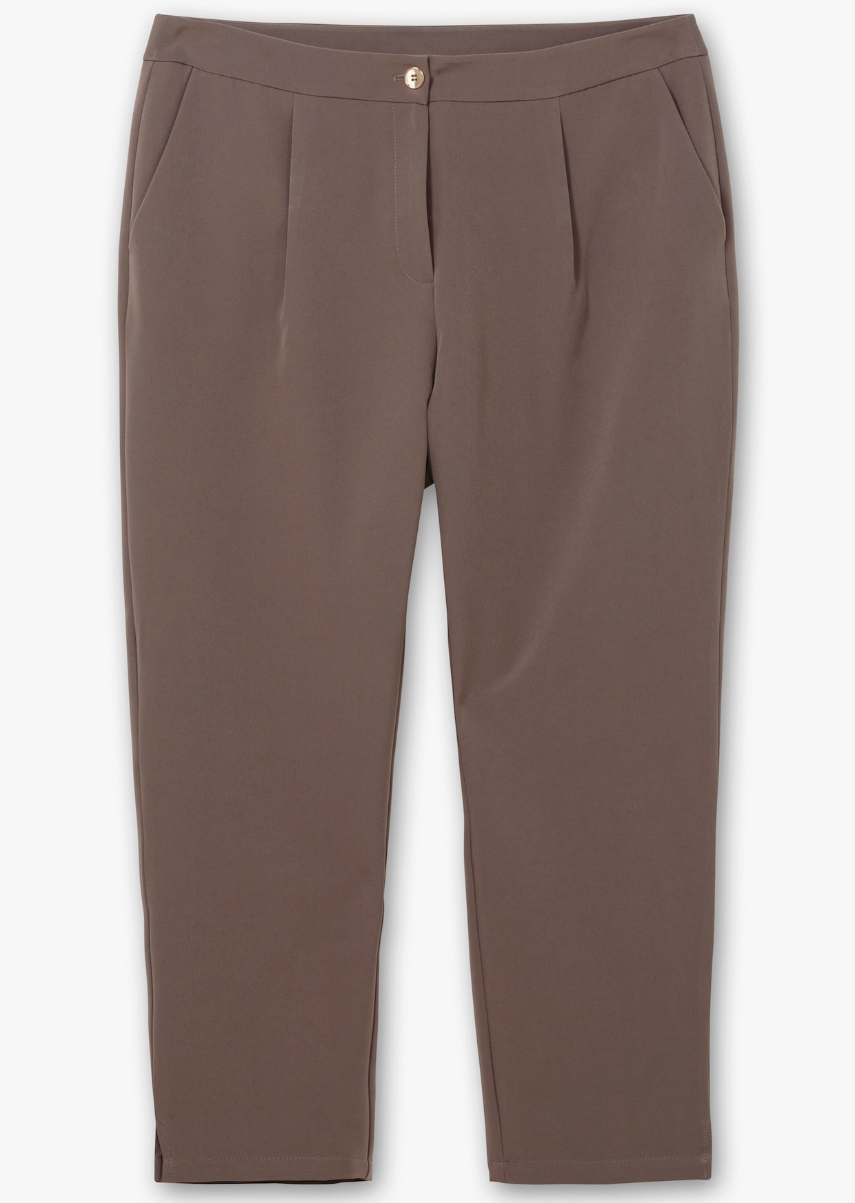 Stretch-Hose - dunkeltaupe