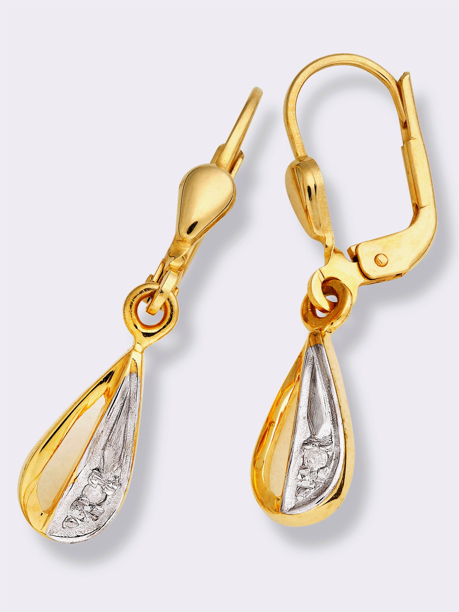 Ohrhänger - Gelbgold 375