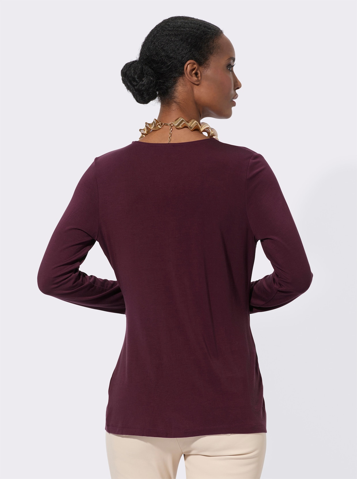 Wickelshirt - burgund