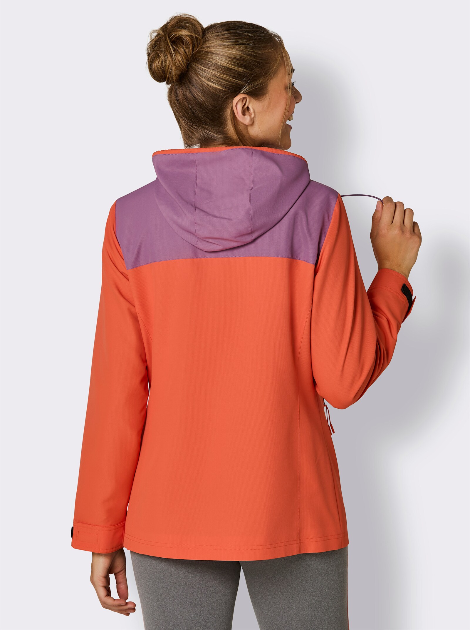 Catamaran Sports Funktionsjacke , wind- und wasserabweisend - orange-violett