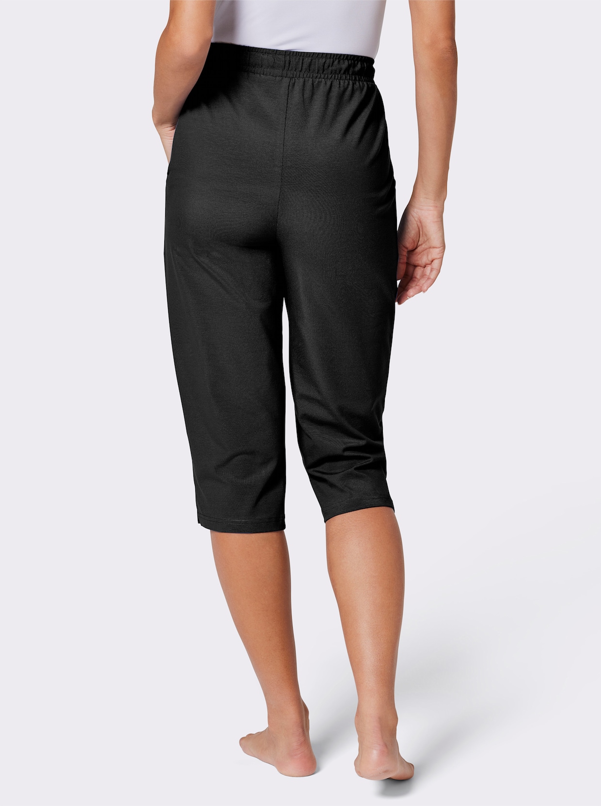 feel good Capri-legging - zwart