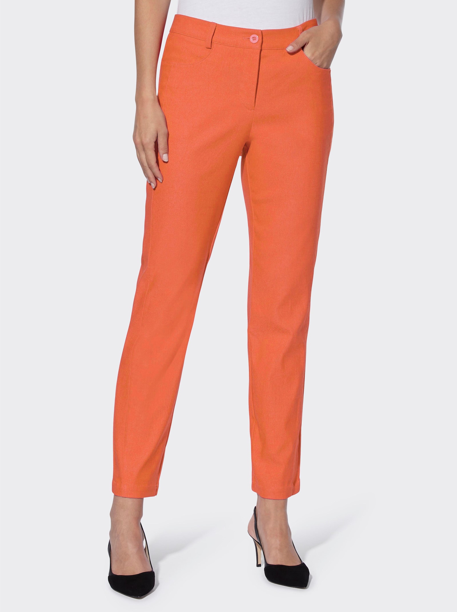 heine Bengalinhose mit seitlichem Einsatz - orange