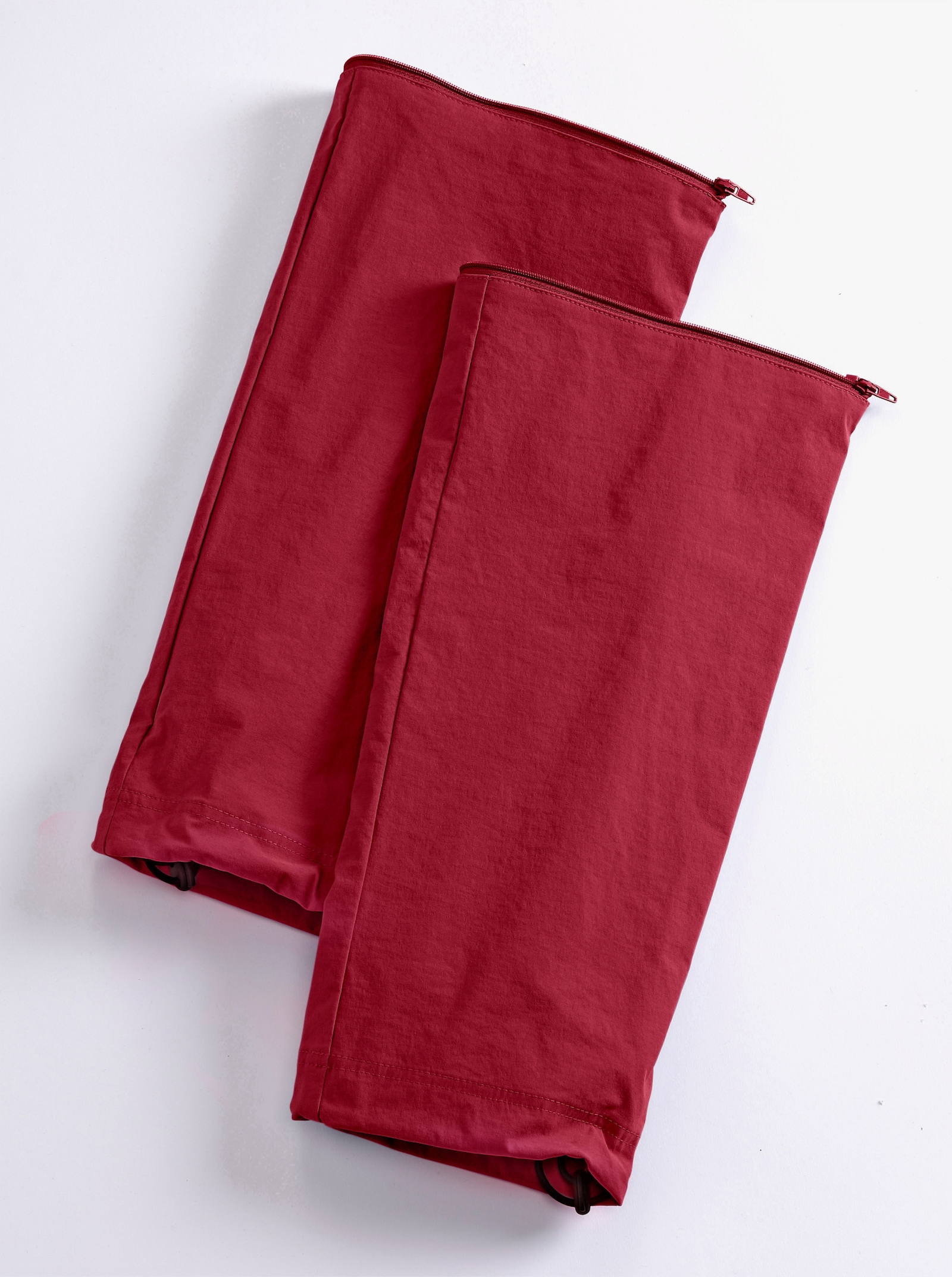 Zip-off-Hose mit 2 Tragevarianten - kirsche