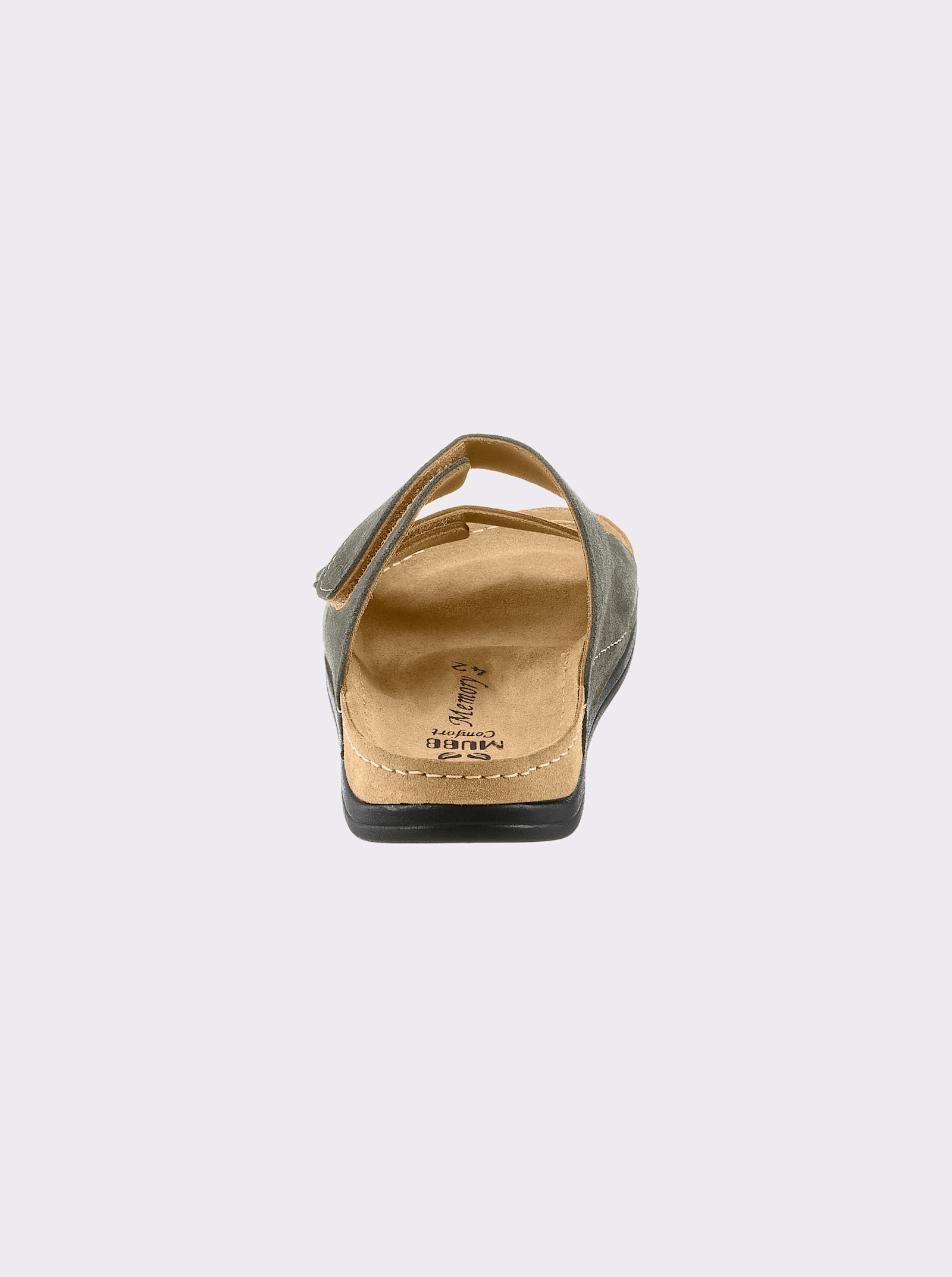 Mubb Pantolette mit rutschhemmender Laufsohle - khaki