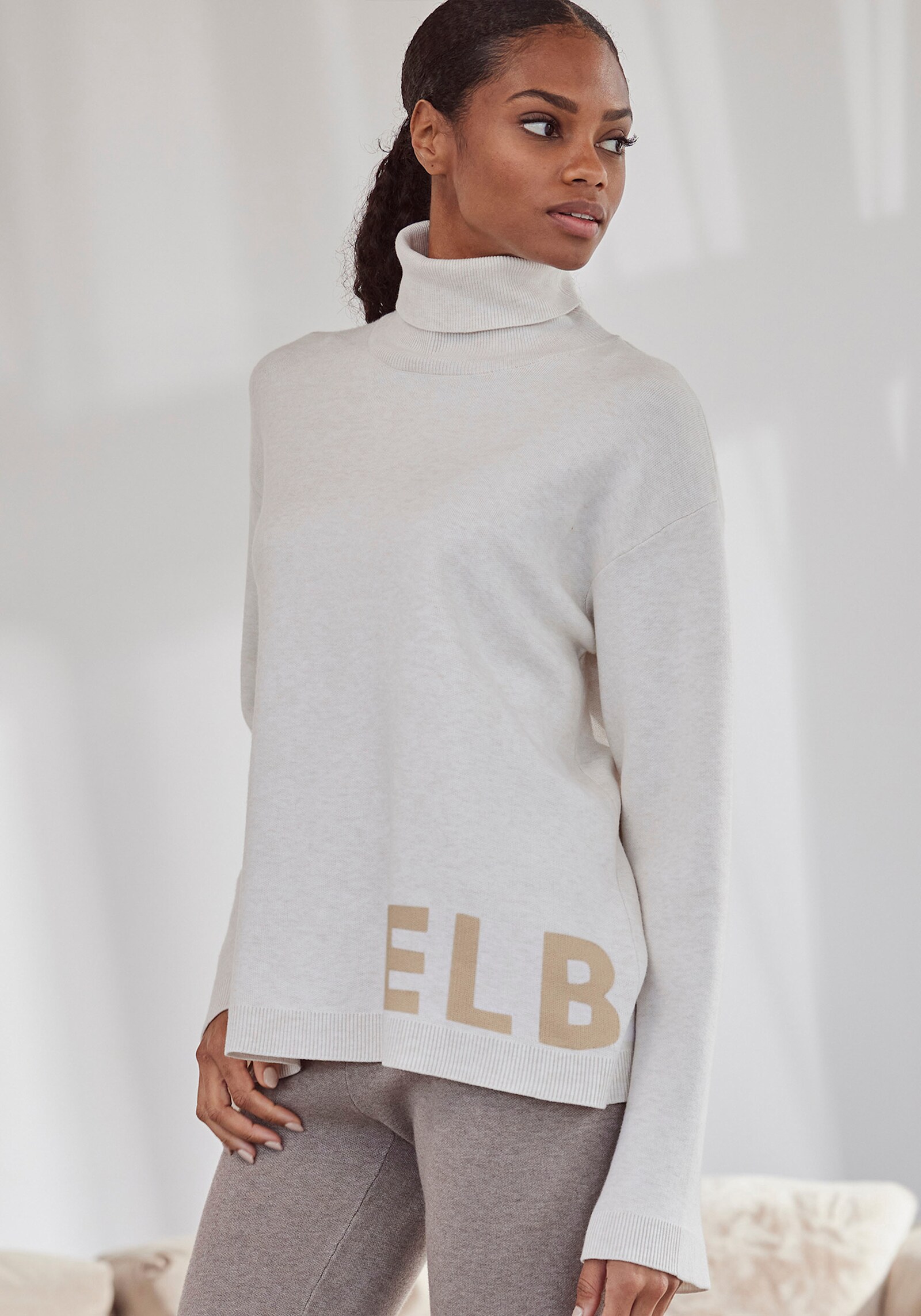 Elbsand Sweater - wollweiß