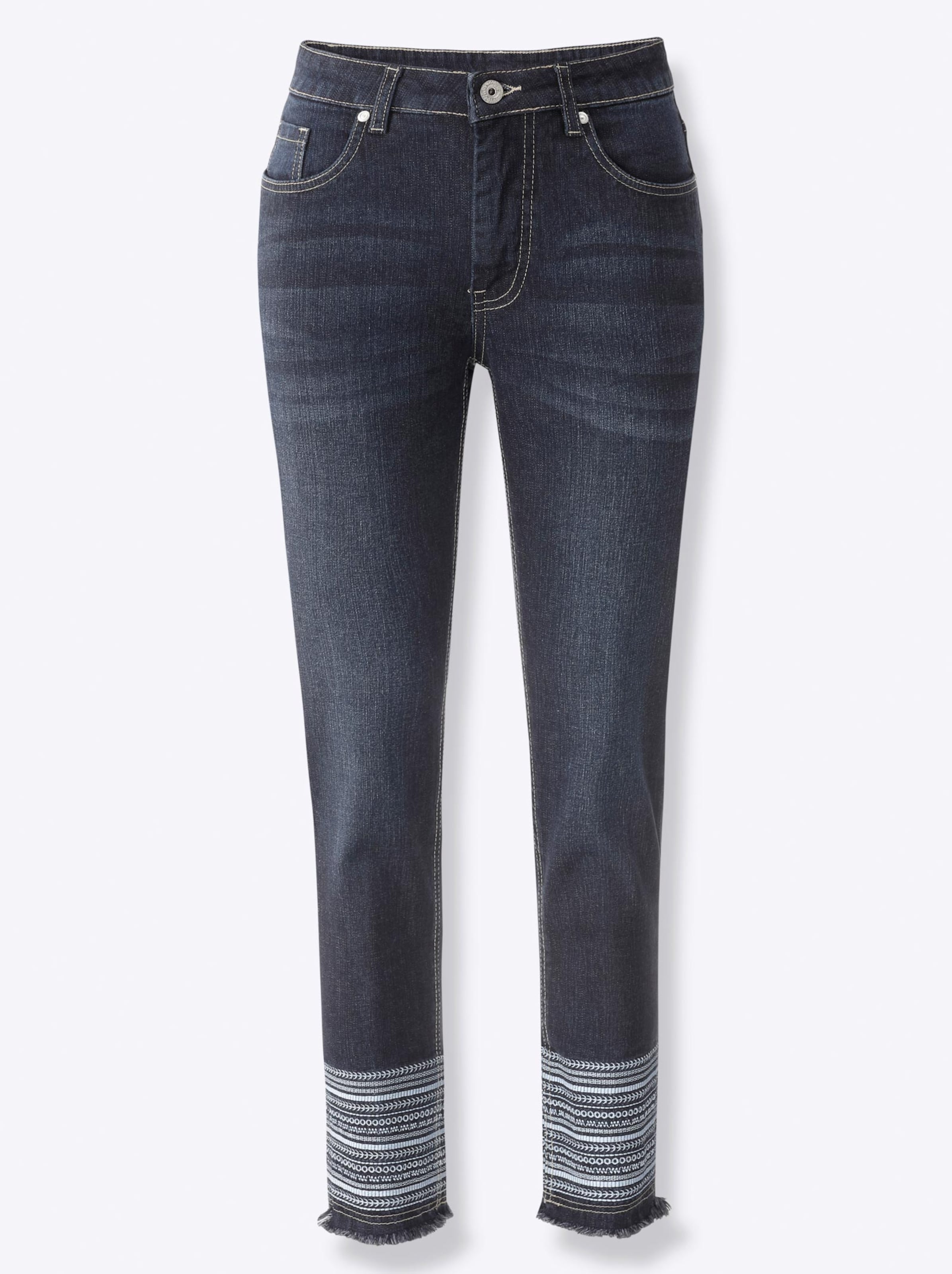 Damenmode Jeans 7/8-Jeans in dark blue 