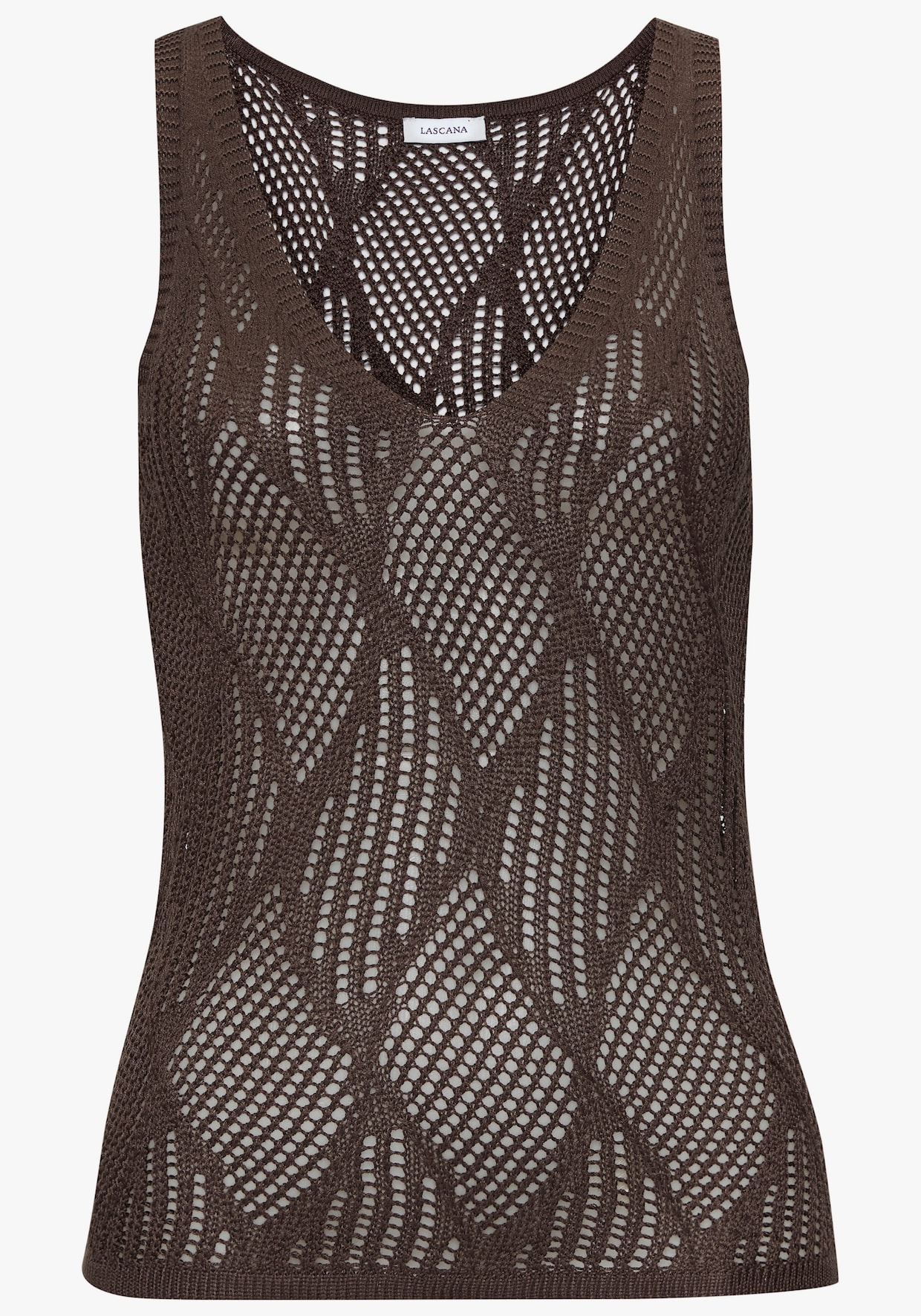 LASCANA Stricktop - braun
