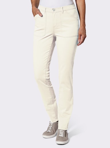 Stretch-Hose - champagner