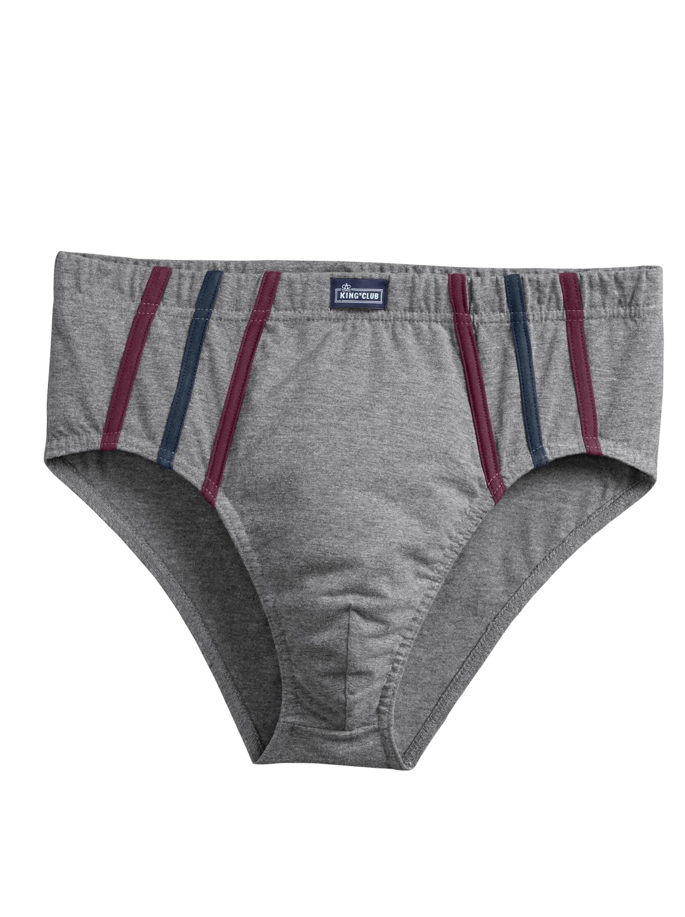 KINGsCLUB Slip - 3x blau + 2x grau