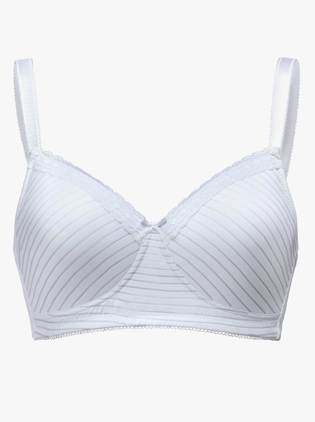 wäschepur Soutien-gorge à coques sans armatures - blanc