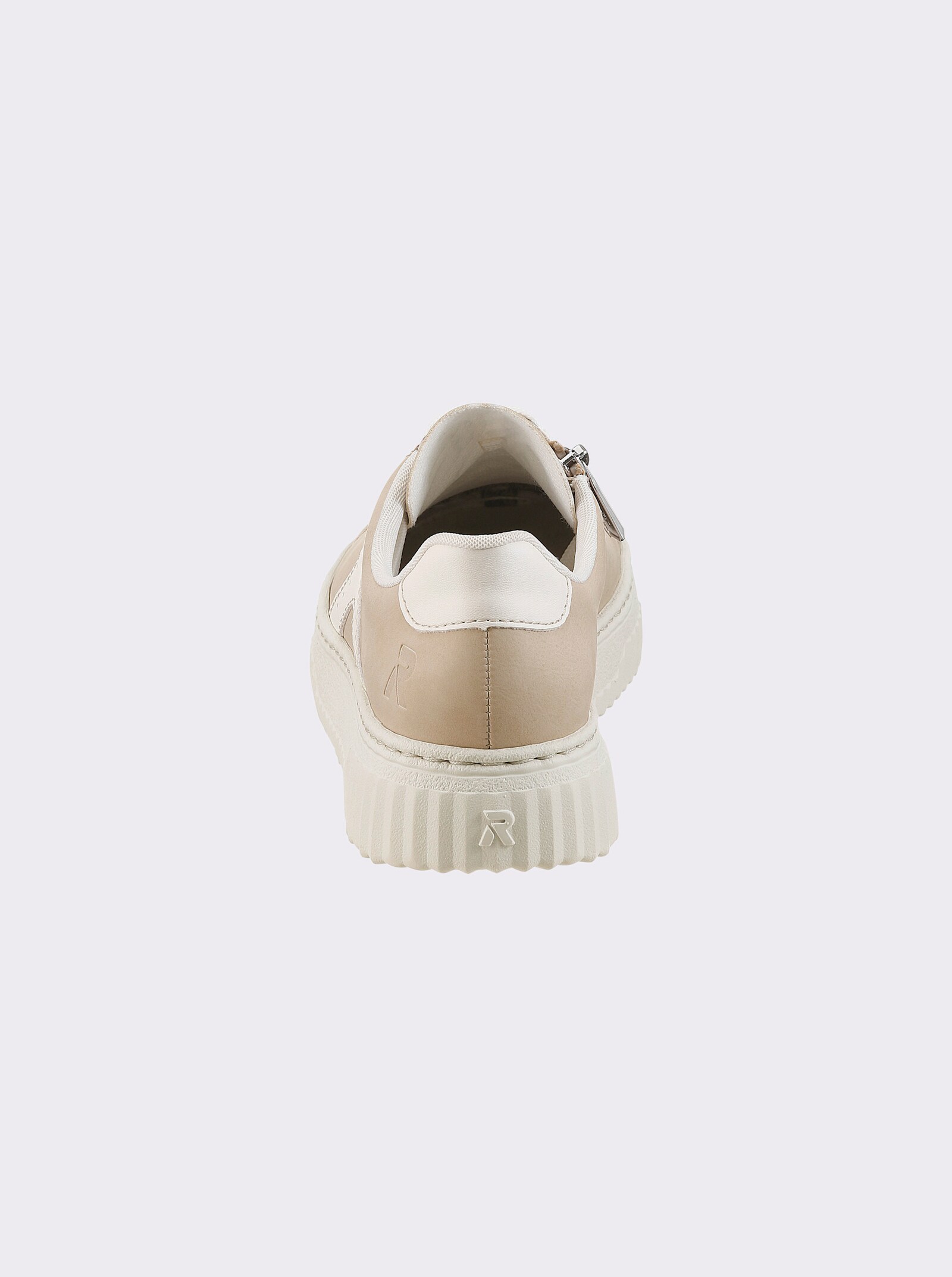 Rieker Sneaker mit Zierperlen - beige