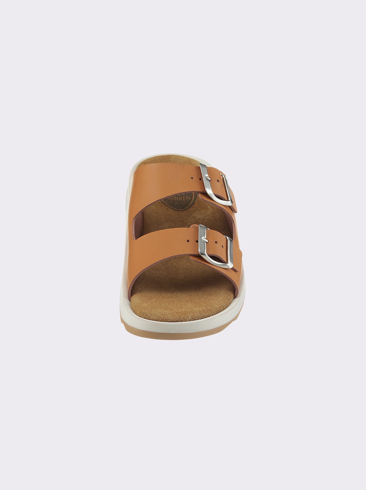 Franken Schuhe Pantolette - camel