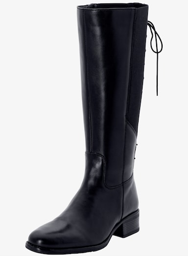 sheego Weitschaftstiefel - schwarz