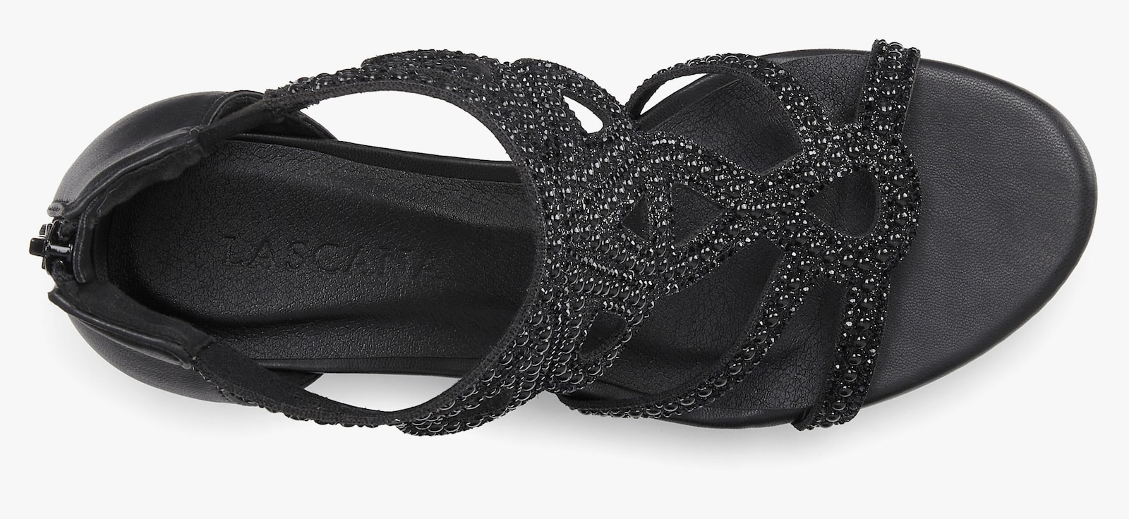LASCANA Sandalette - schwarz