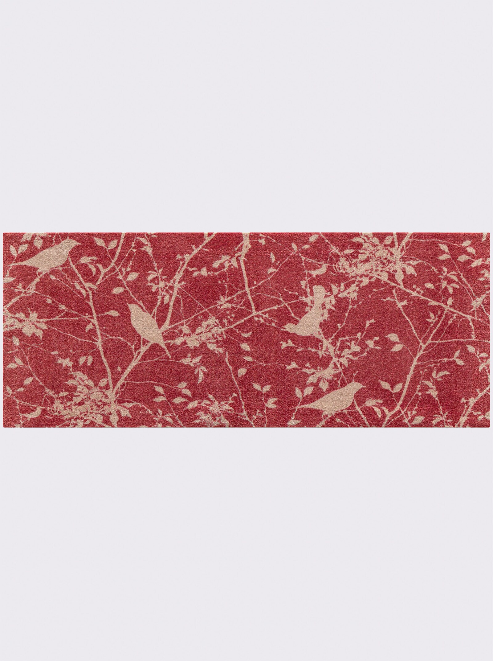 wash+dry by Kleen-Tex Fußmatte - rot-ecru
