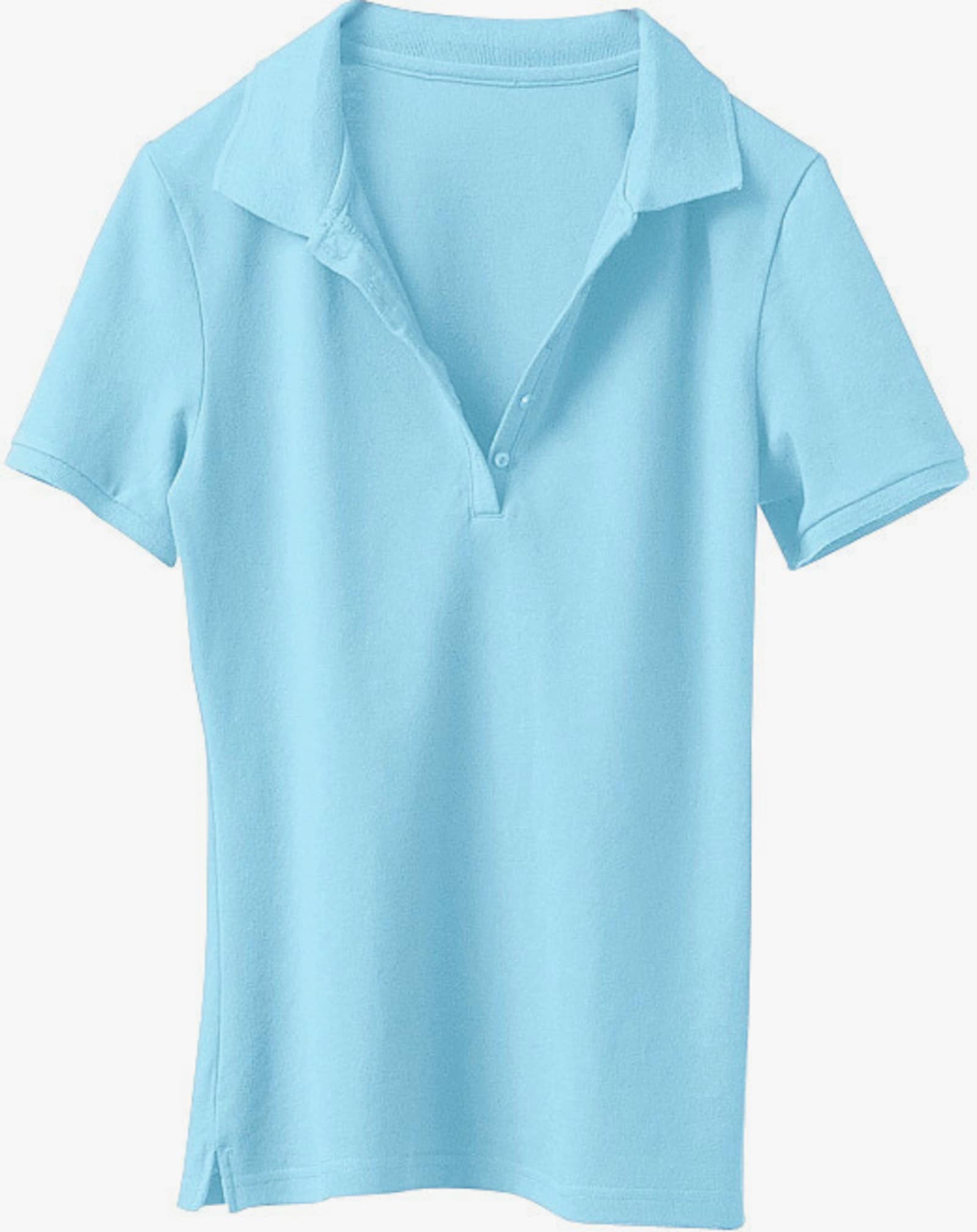 heine Poloshirt in Pikee-Qualität - bleu