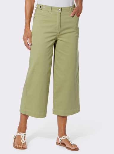 Culotte in Baumwoll-Qualität - lindgrün