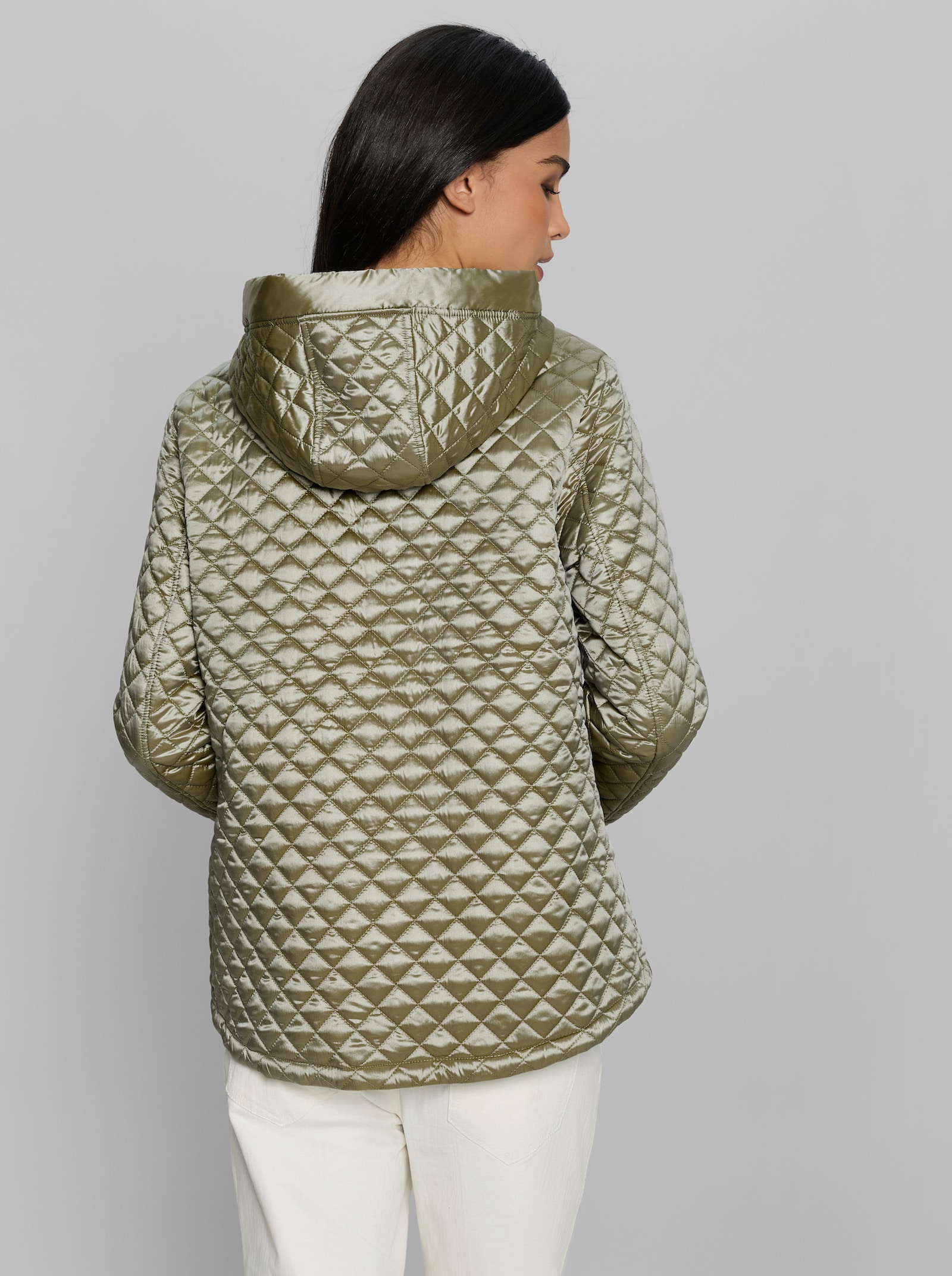 heine Outdoorjacke mit Steppung - schilf