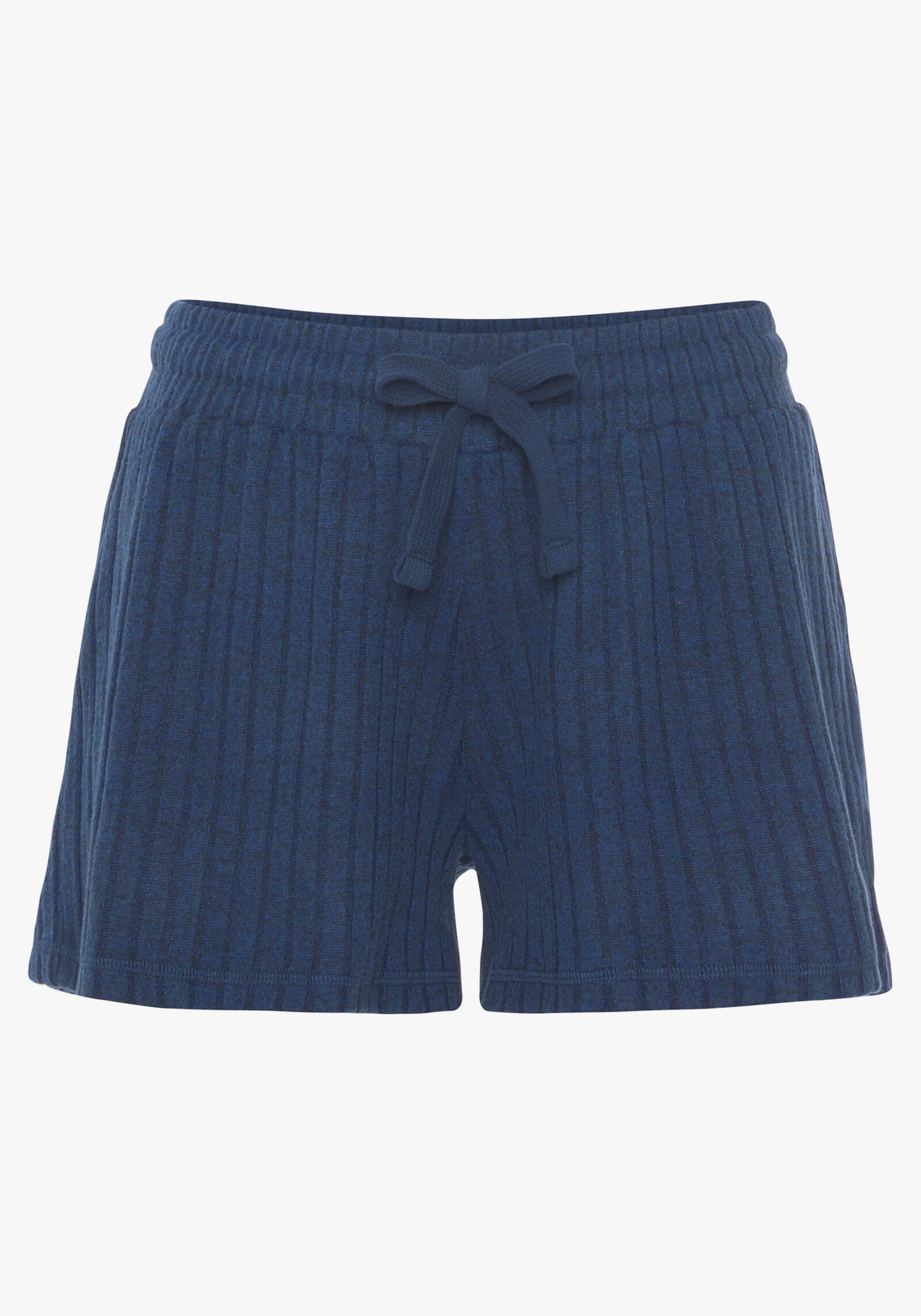 LASCANA Shorts - blau-meliert