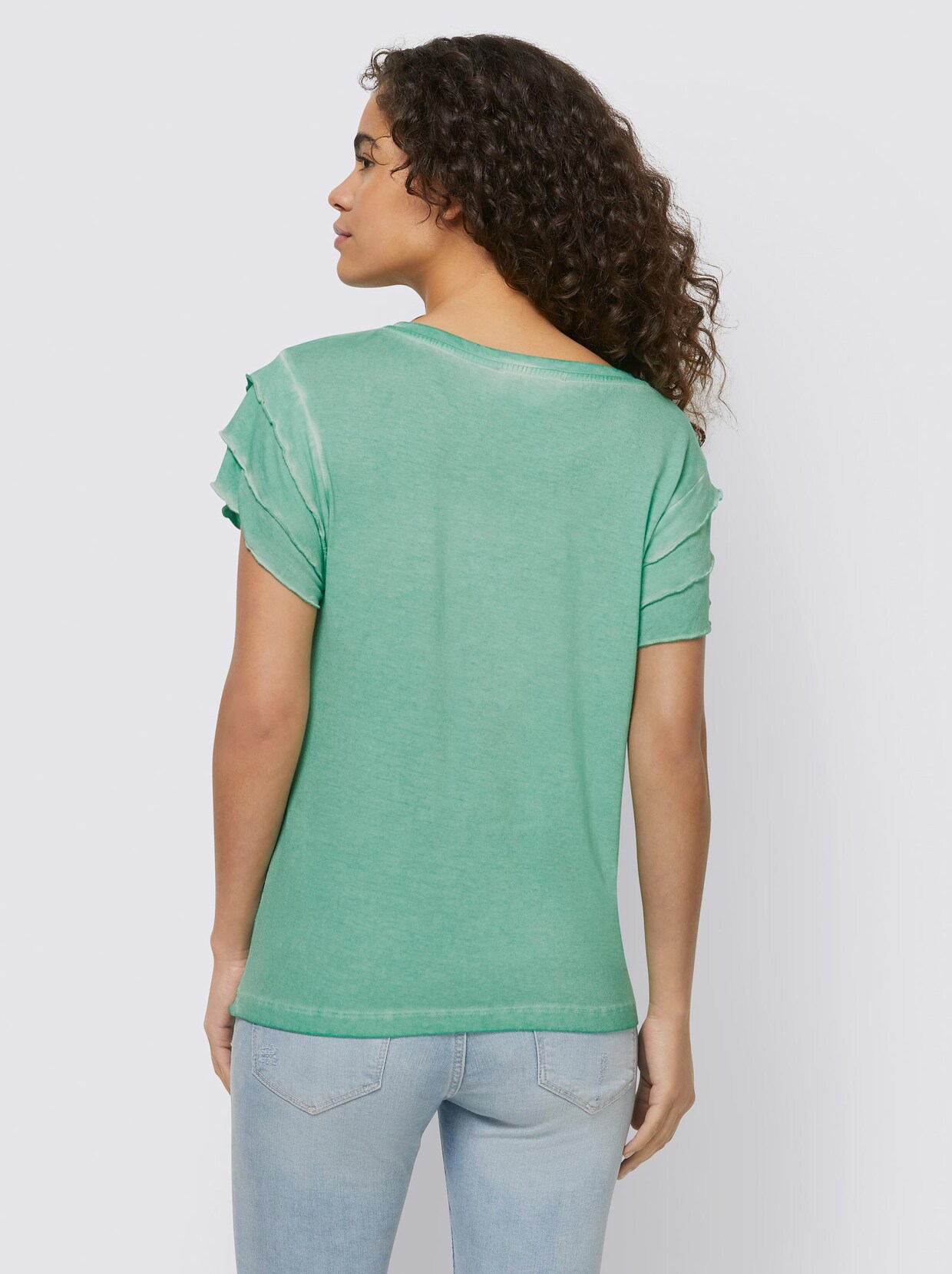 Linea Tesini Shirt - blaugrün
