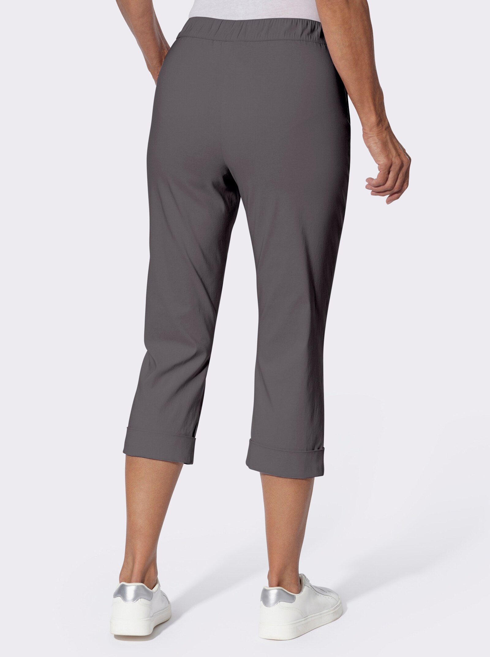 7/8-Hose in Bengalin-Qualität - anthrazit