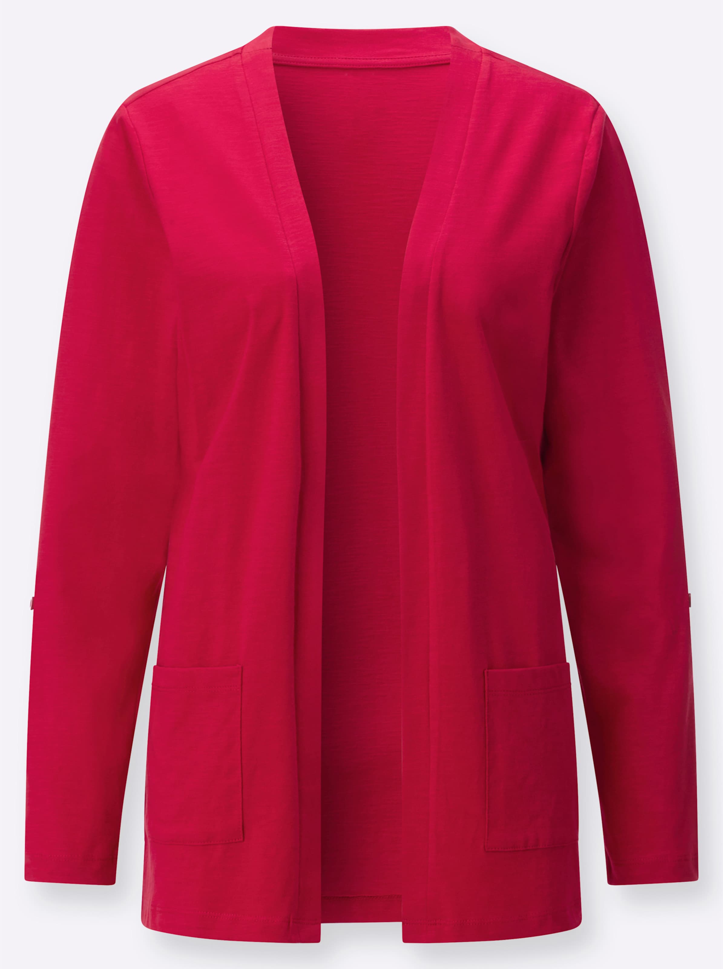 Sheego Damen Erdbeere Shirtjacke - Bild 2