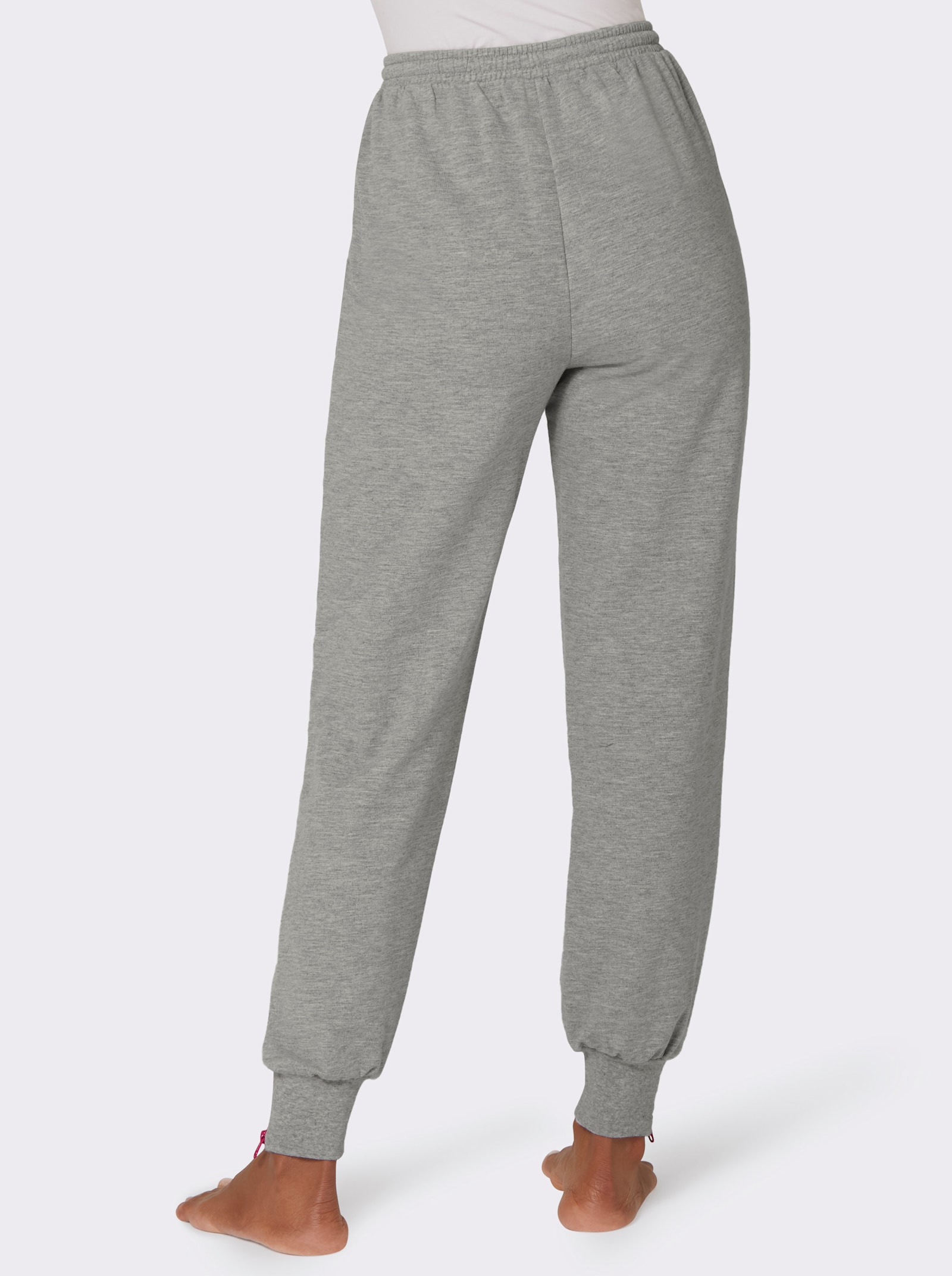 feel good Broek - grijs/pink