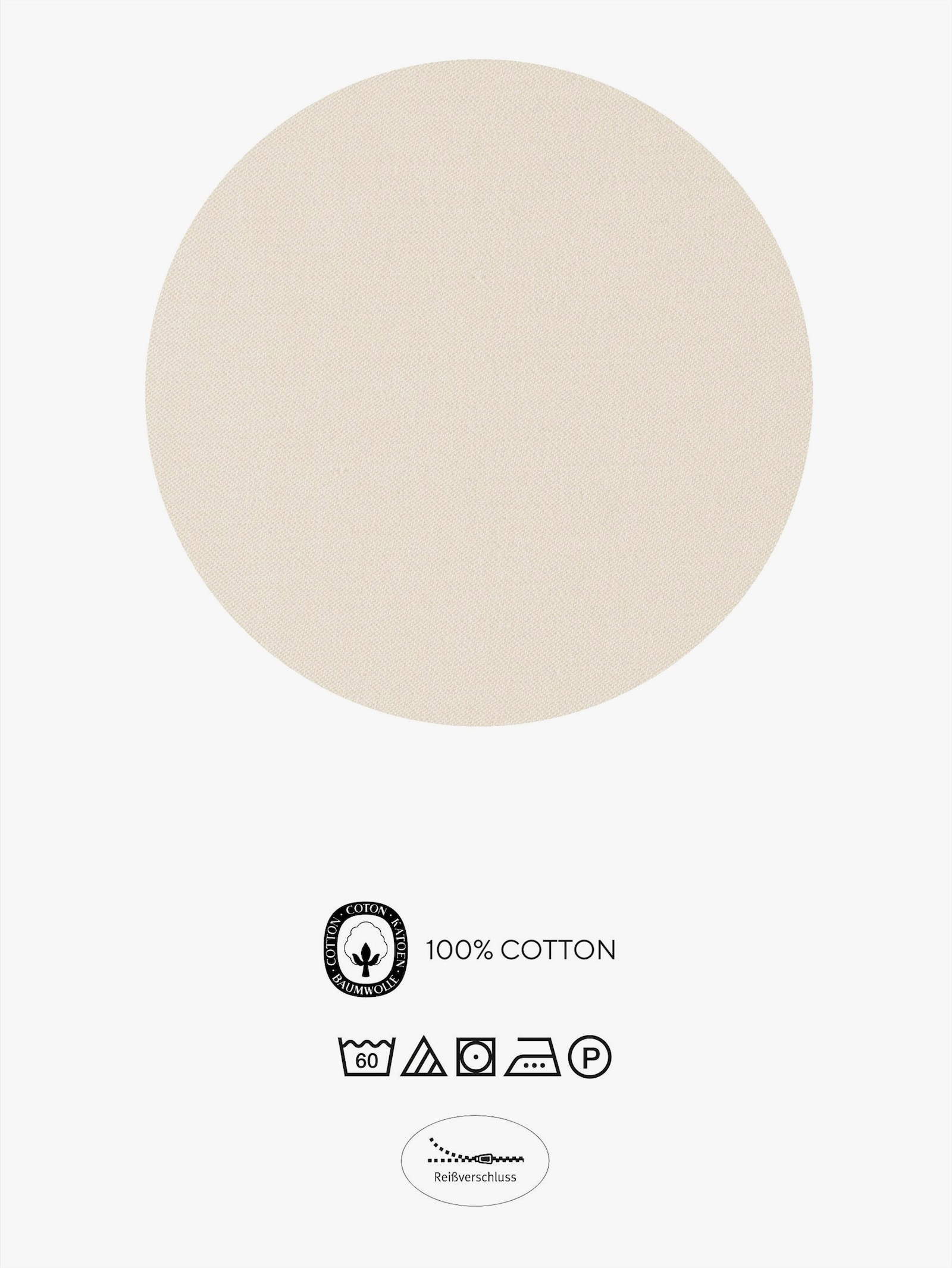 Biberna Bettwäsche - braun-bedruckt