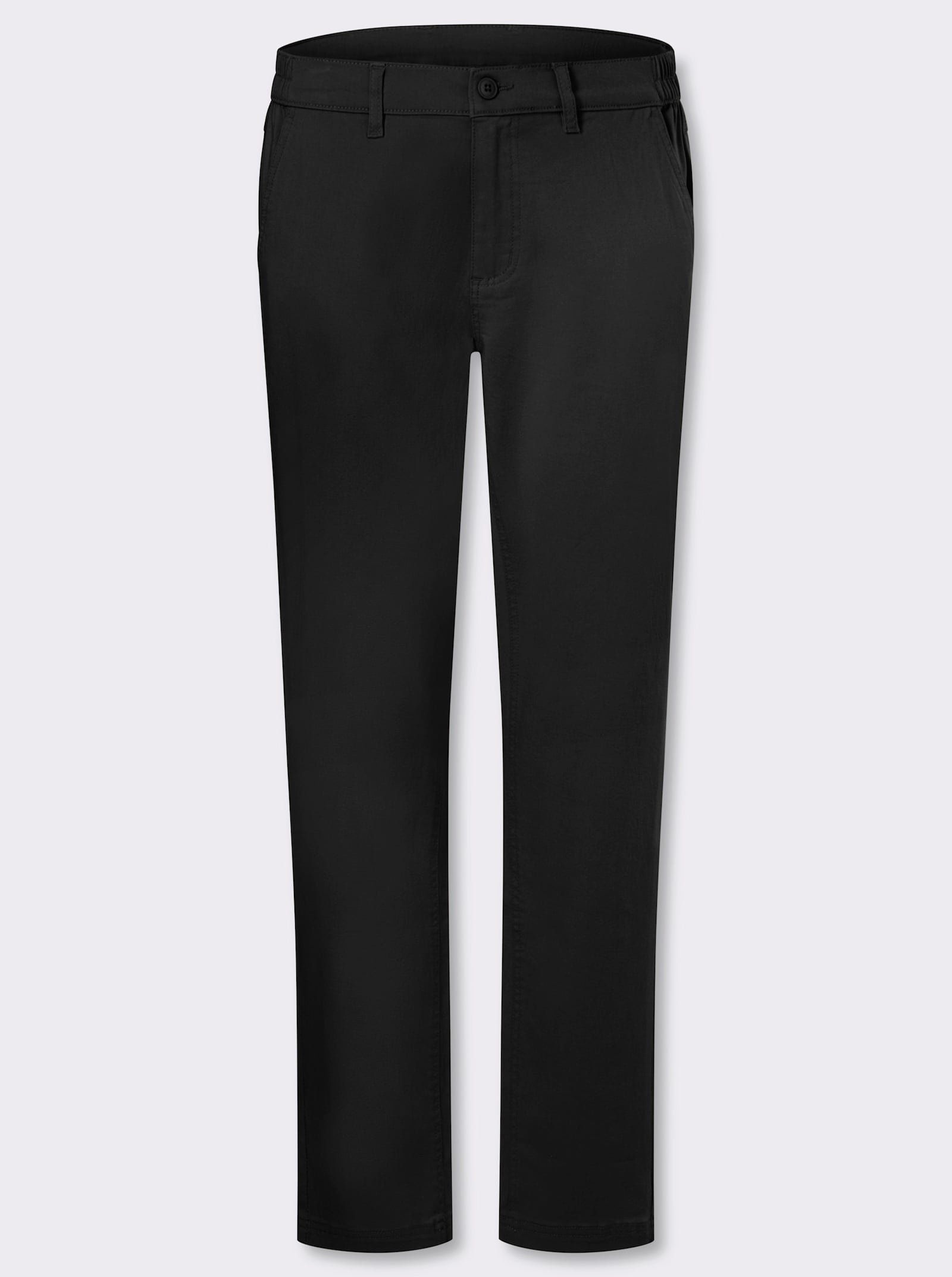 Marco Donati Chinohose mit Stretch-Anteil - schwarz