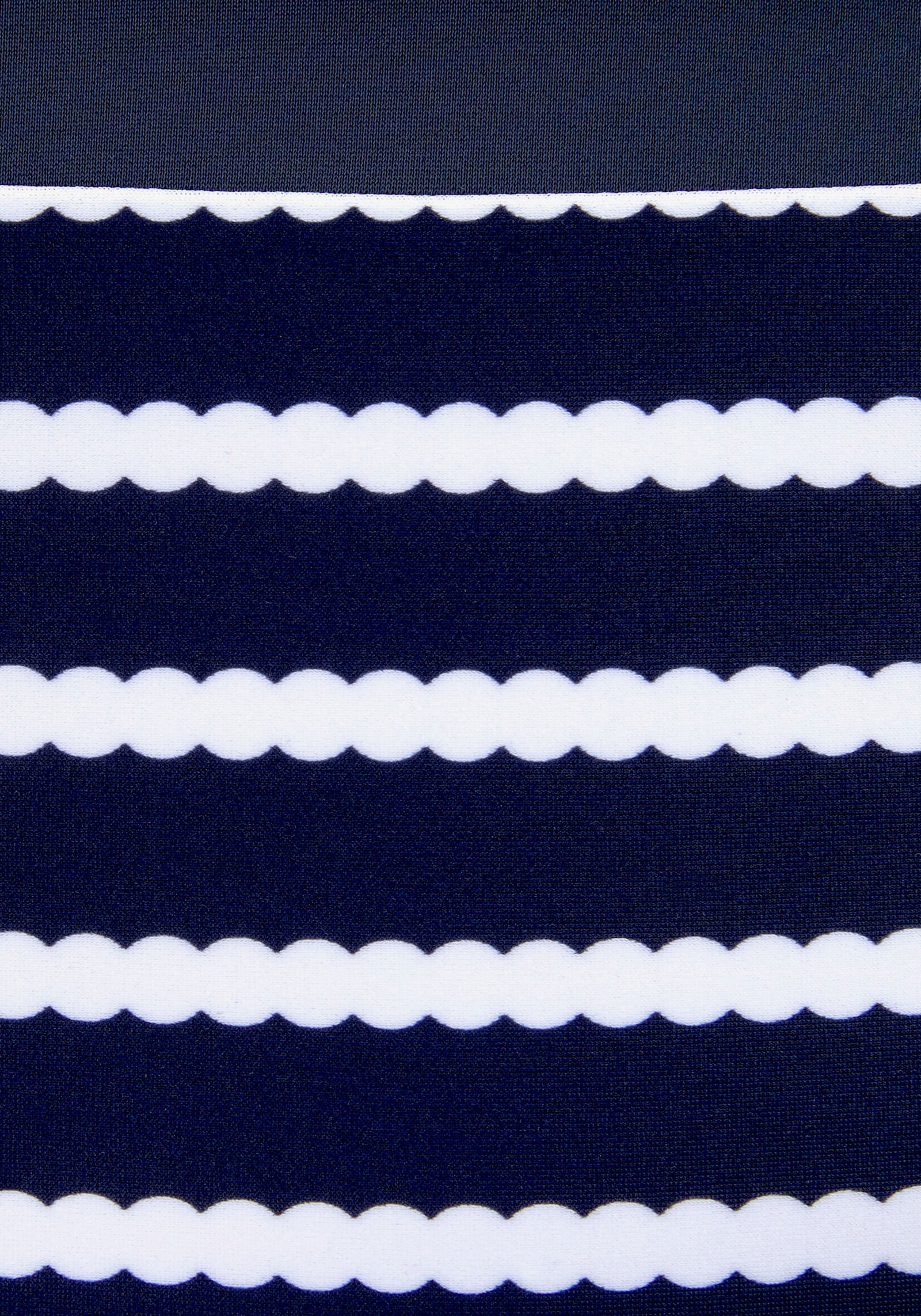 LASCANA Bügel-Bandeau-Bikini - marine-weiss