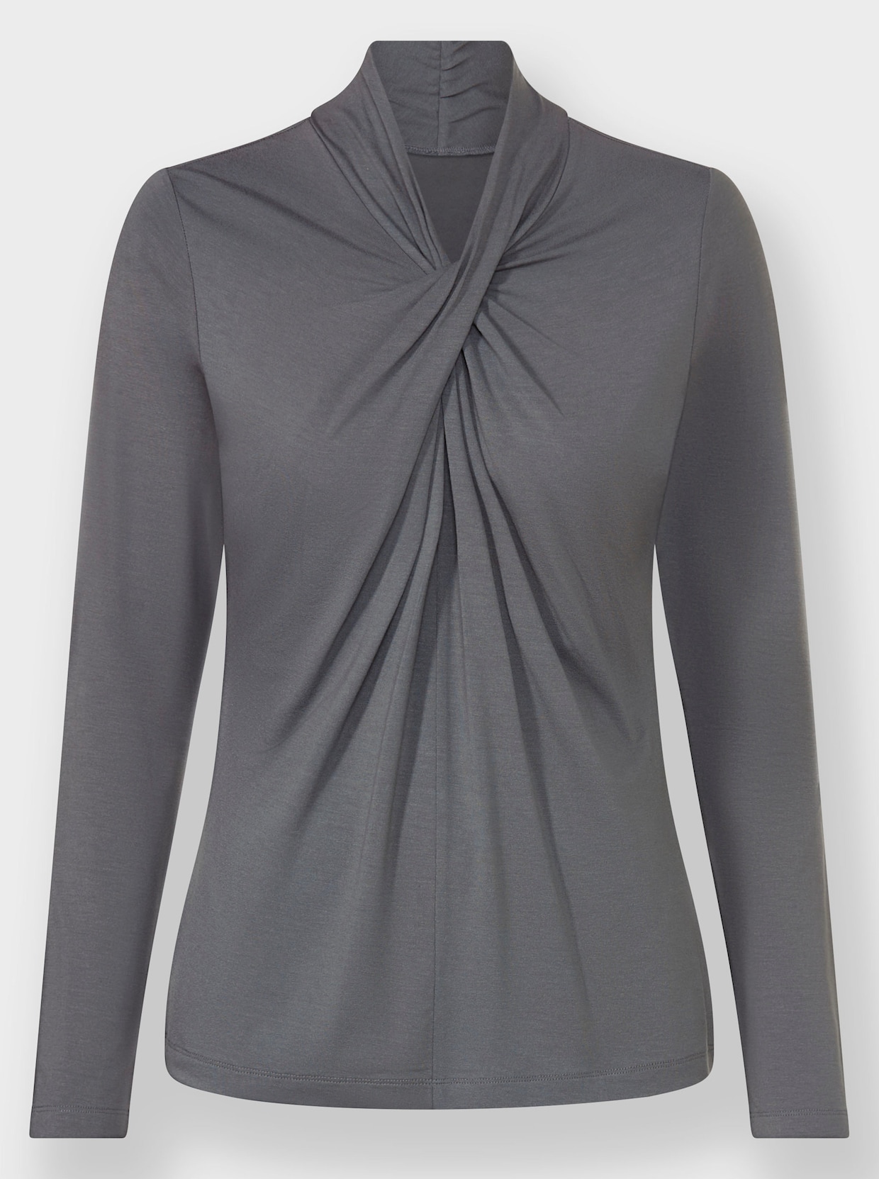 heine Shirt met lange mouwen - antraciet