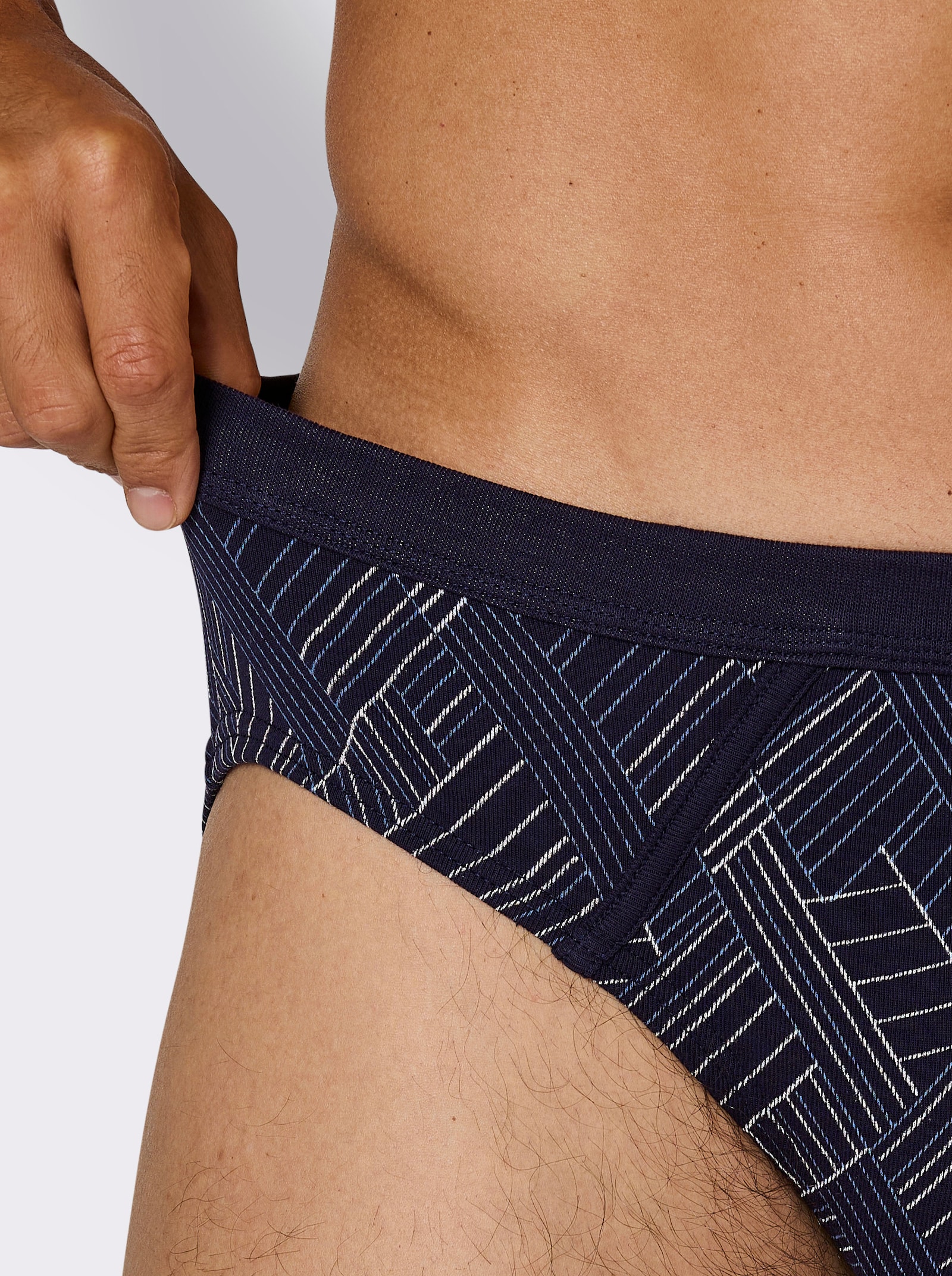 wäschepur men Slipy - námořnická modrá-různé barvy