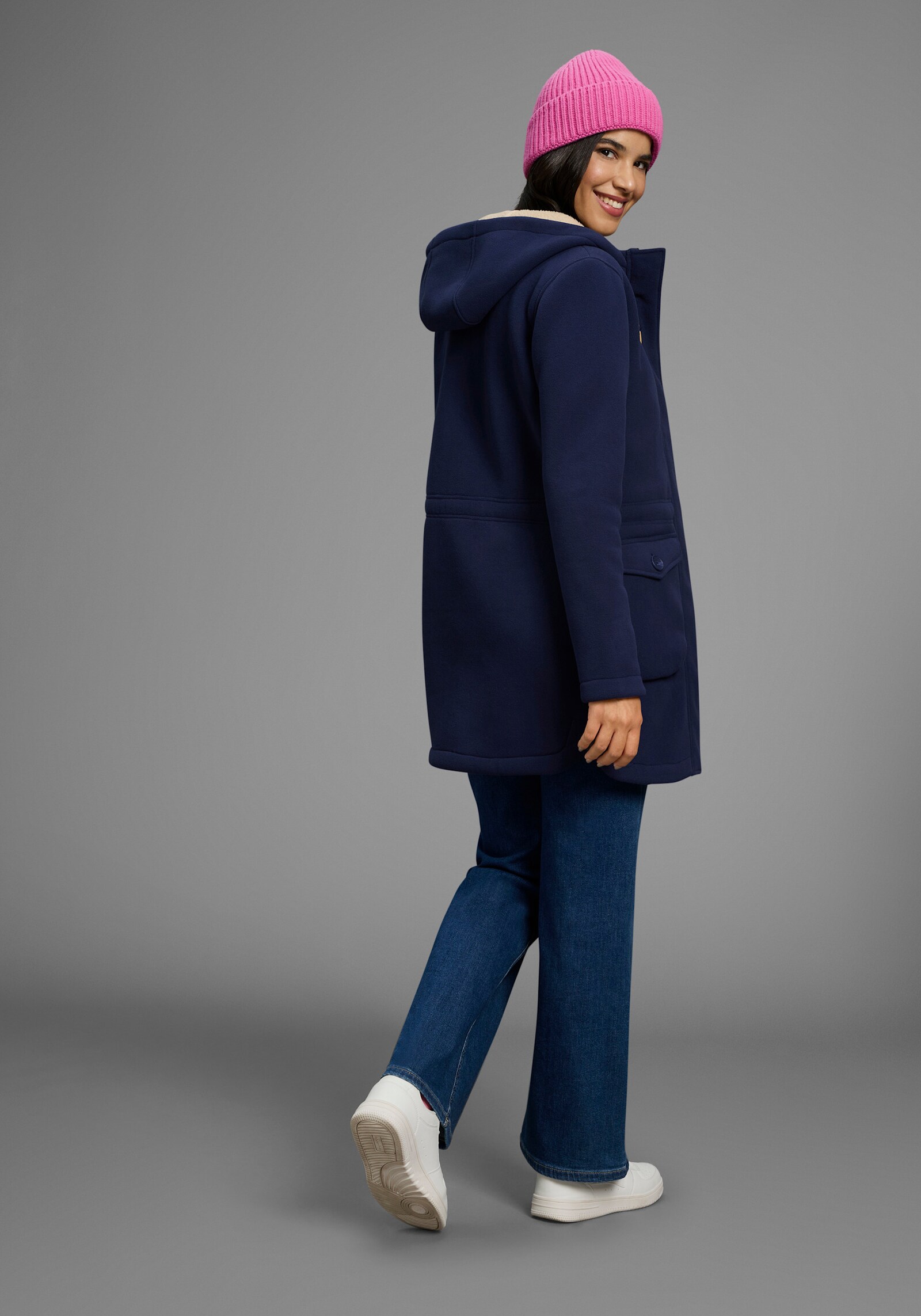 Polarino Fleecejacke - marine