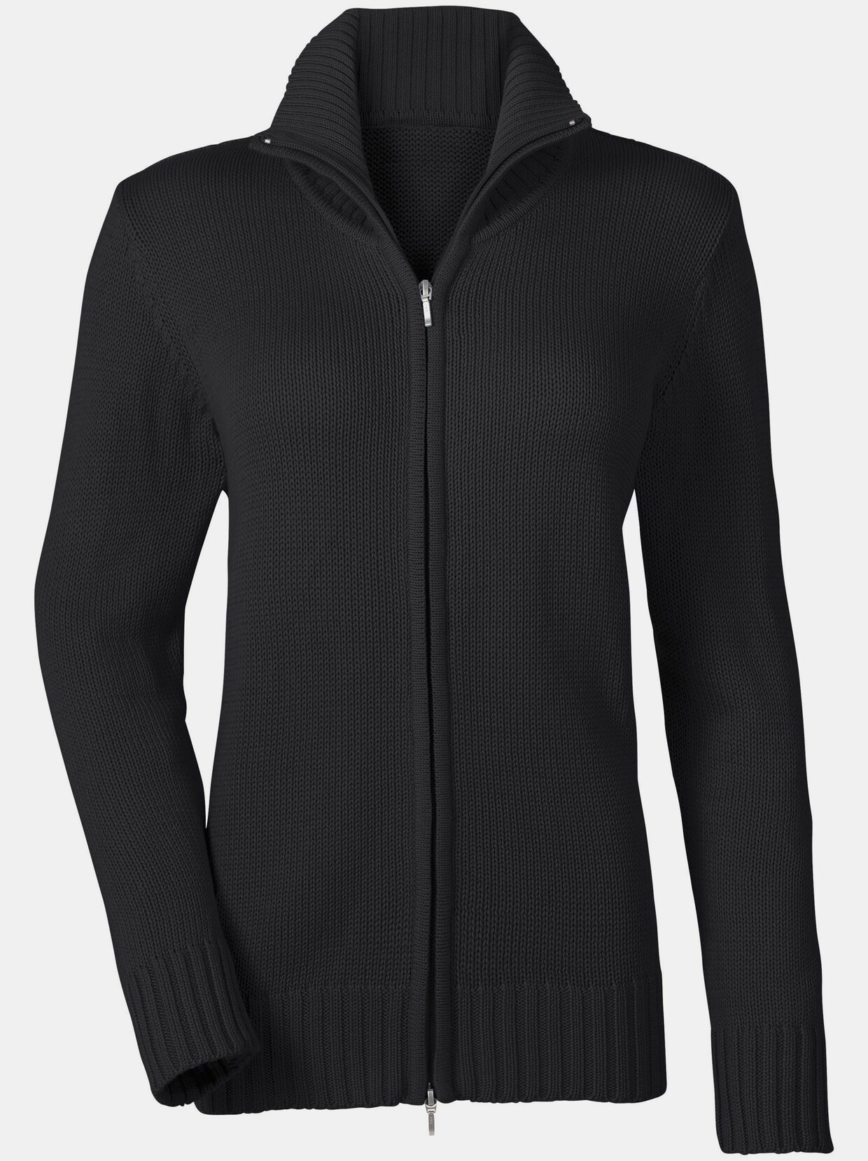 Strickjacke - schwarz
