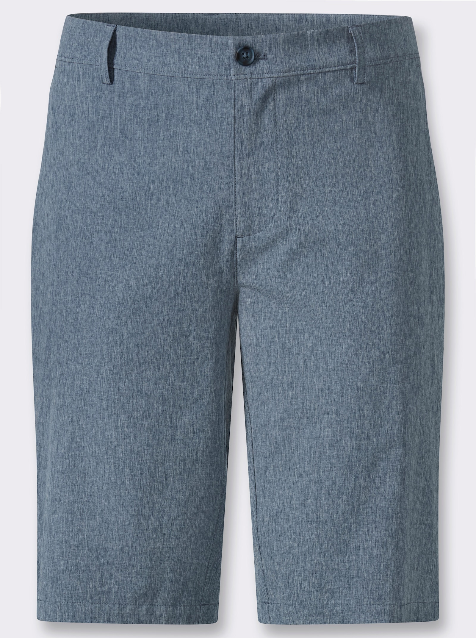 Bermudas mit praktischen Taschen - dunkelblau-meliert