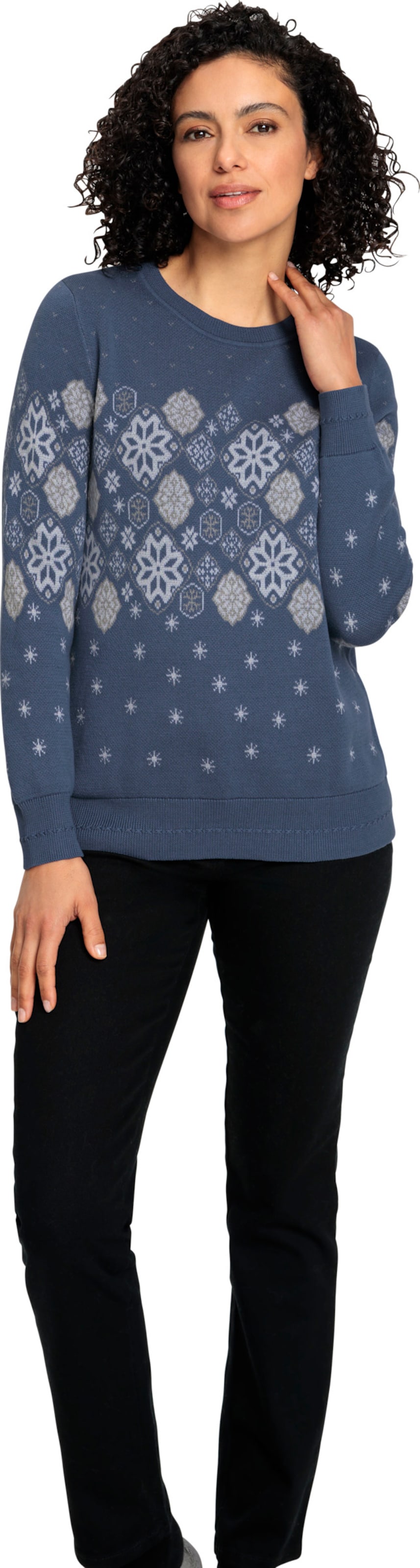 Thumbnail - Jacquard-Pullover
