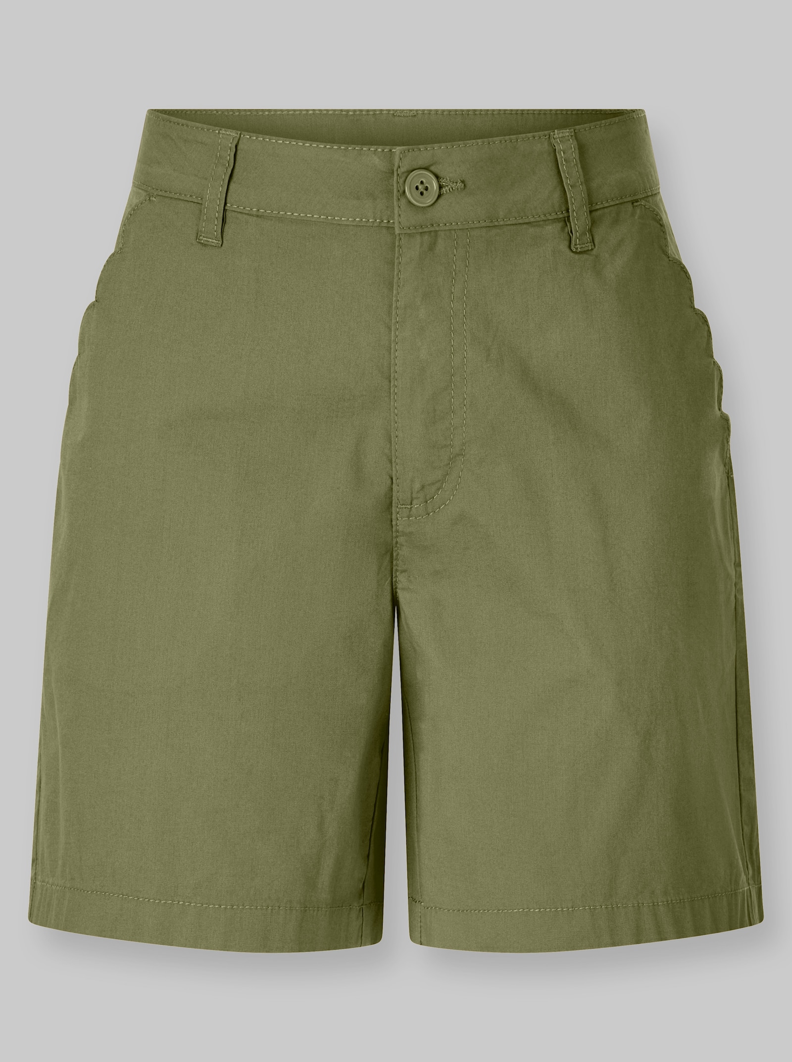 heine Shorts mit Gürtel - khaki
