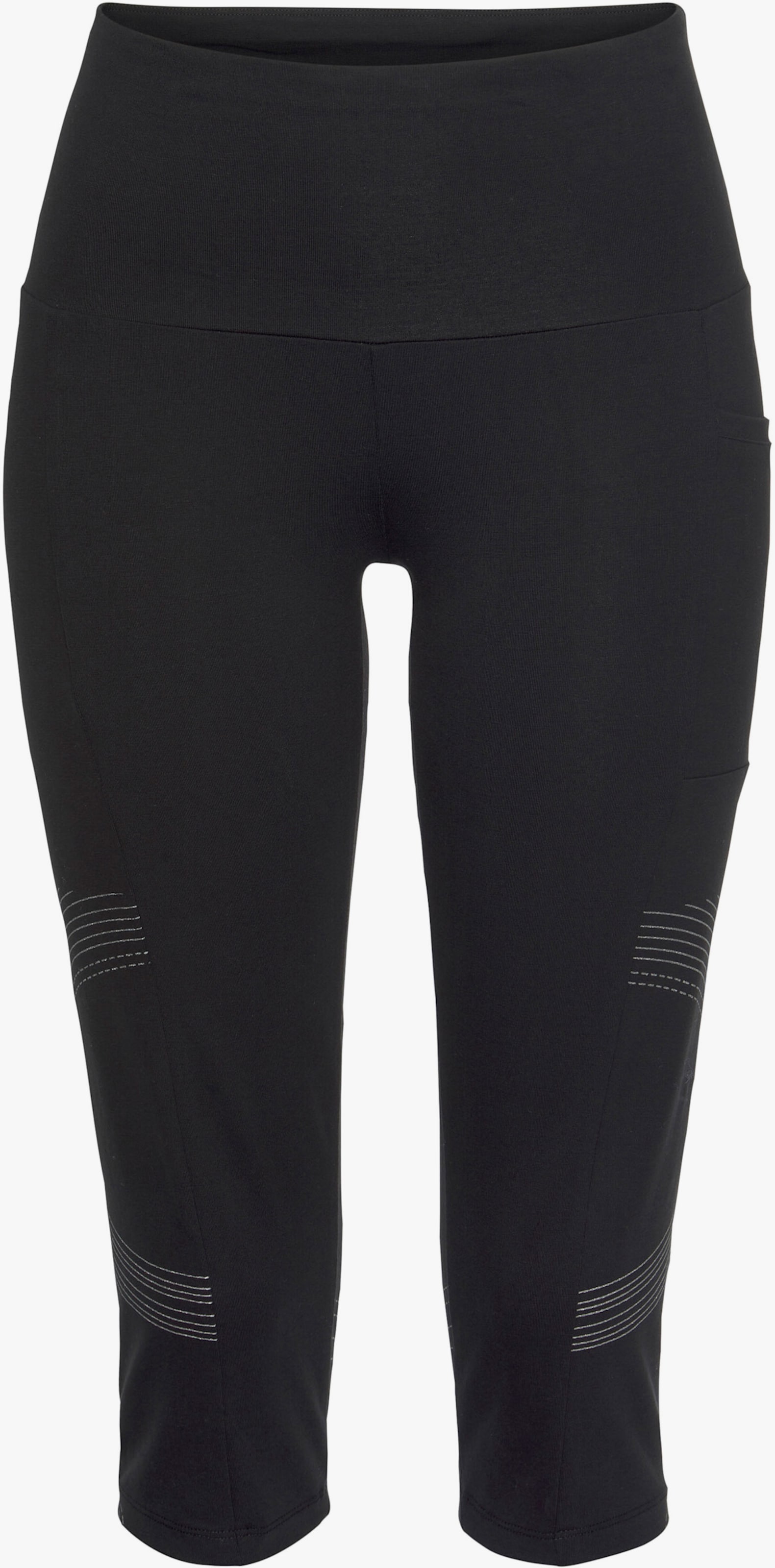 LASCANA ACTIVE Caprileggings - schwarz